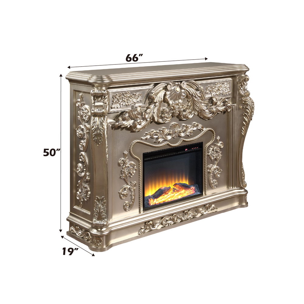 Sorina - Fireplace - Antique Silver, silver, view 6