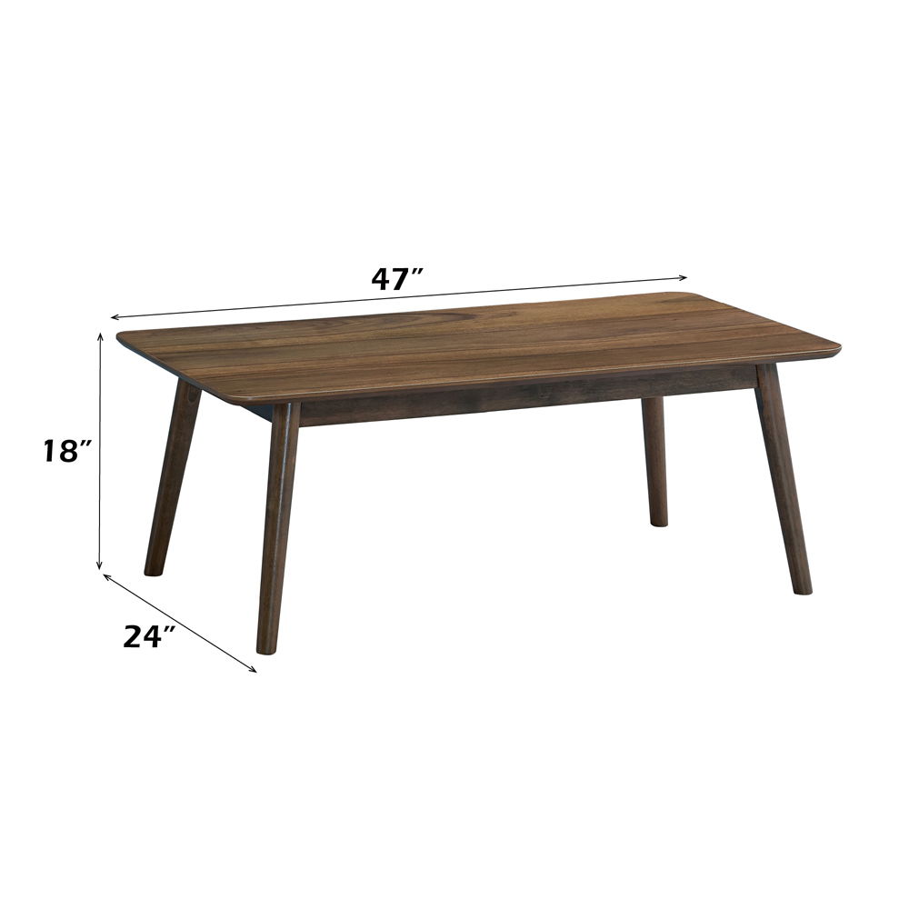 Lamonte - Coffee Table - Walnut, dark brown, view 8