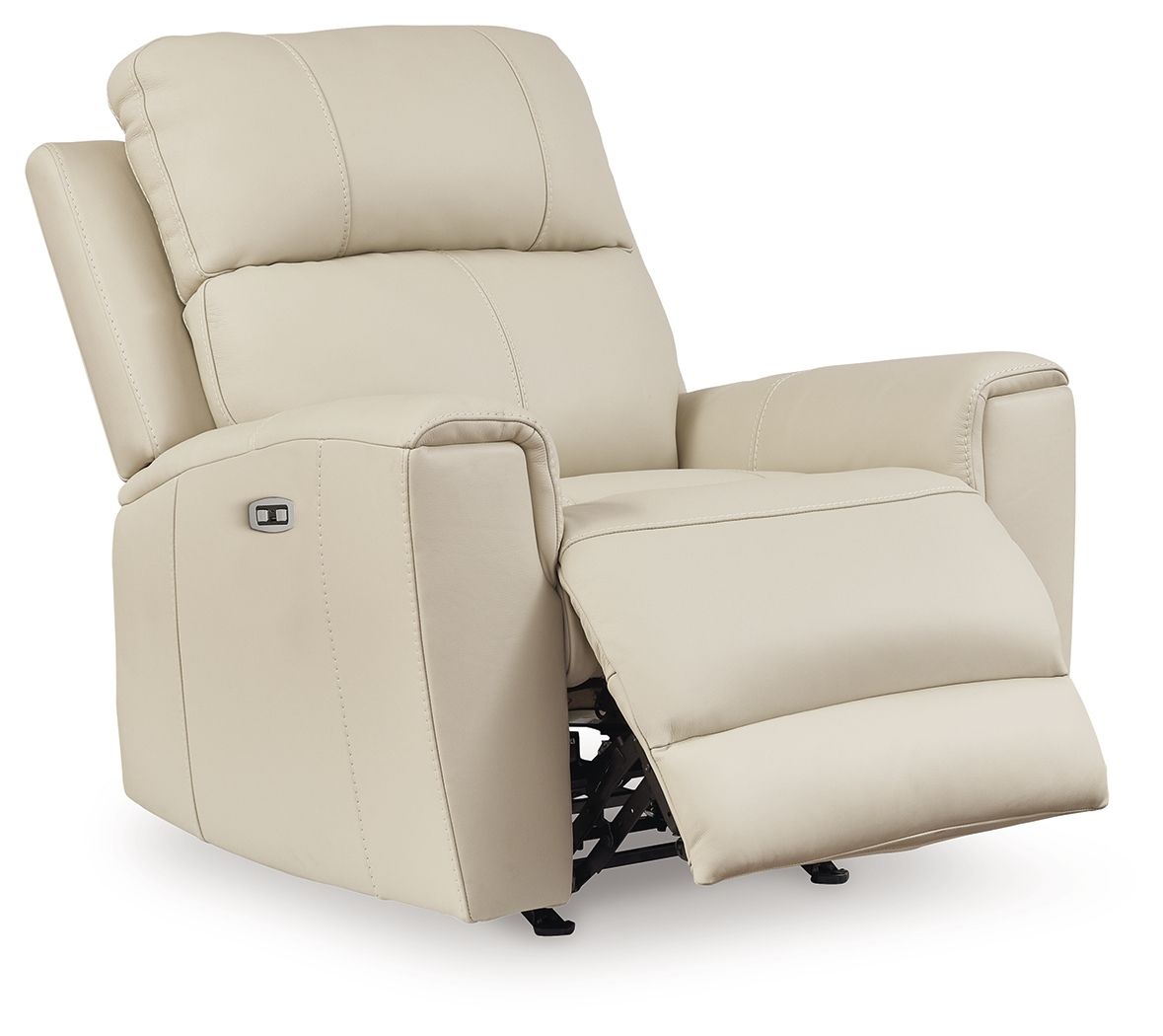 Ashley Furniture Dahlmoore - 3 Pc. - Power Reclining Sofa, Power Reclining Loveseat With Console, Power Rocker Recliner - Almond - Image 13
