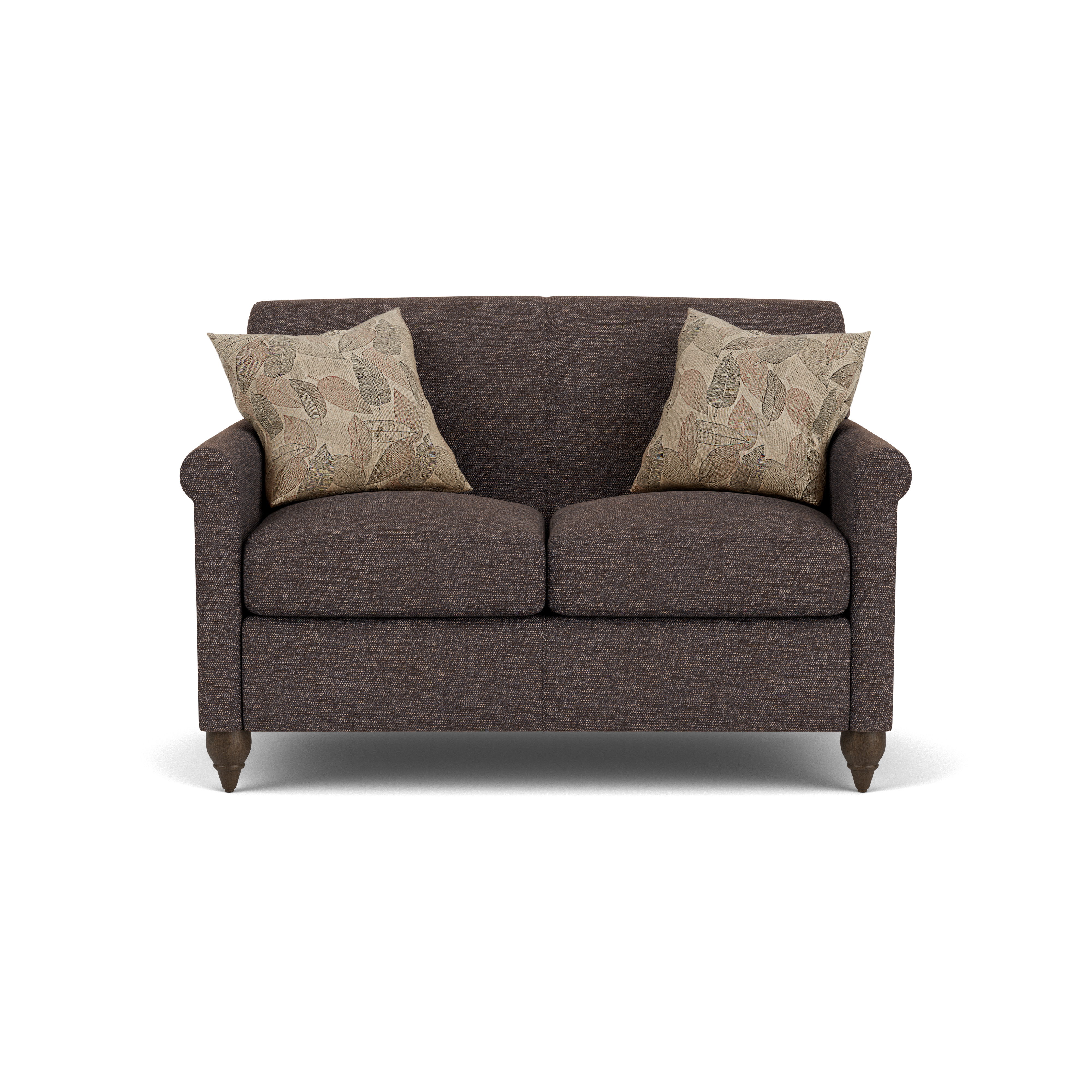 Stella - Fabric Loveseat, dark gray, view 4