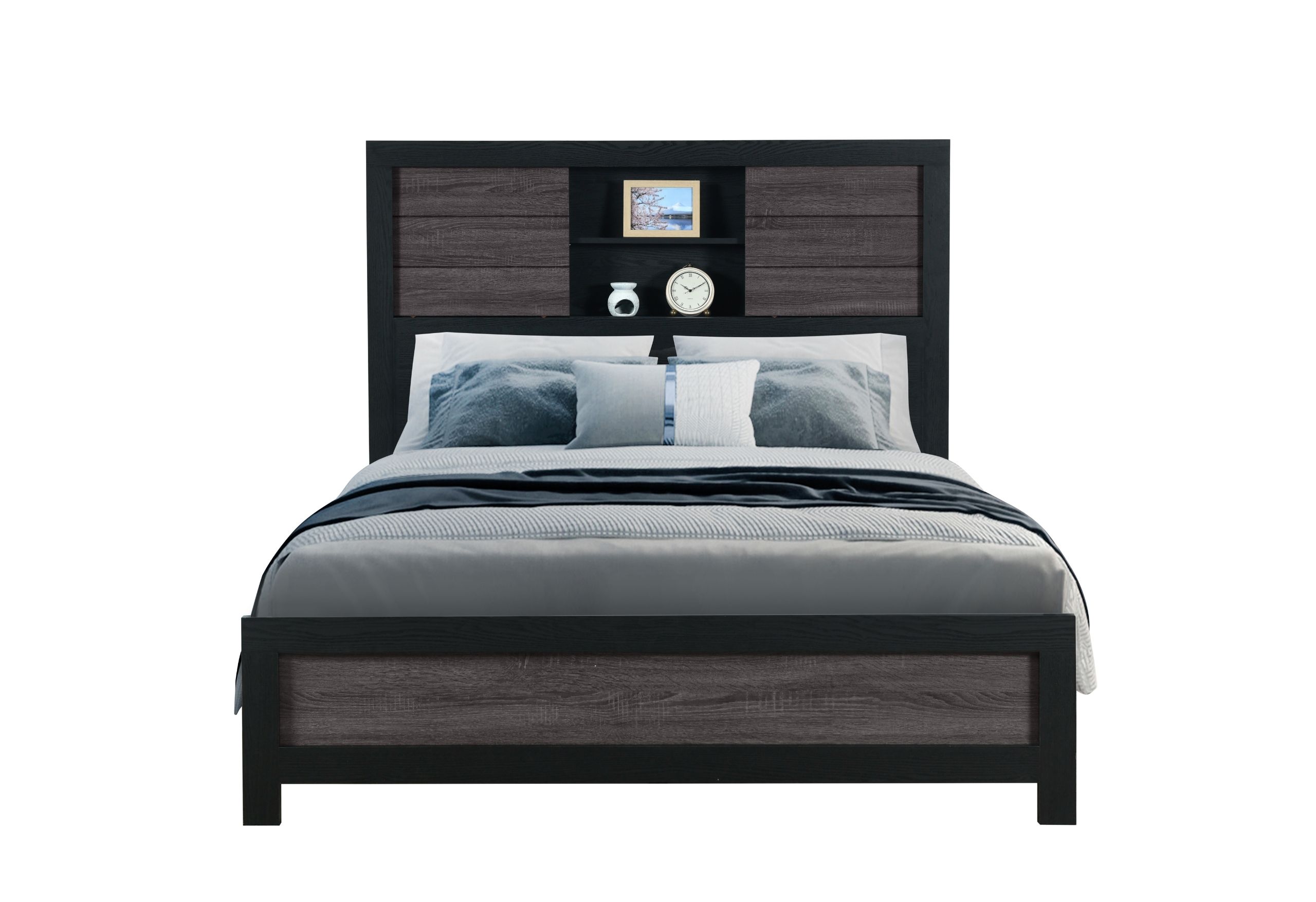 Queen Bookcase Bed