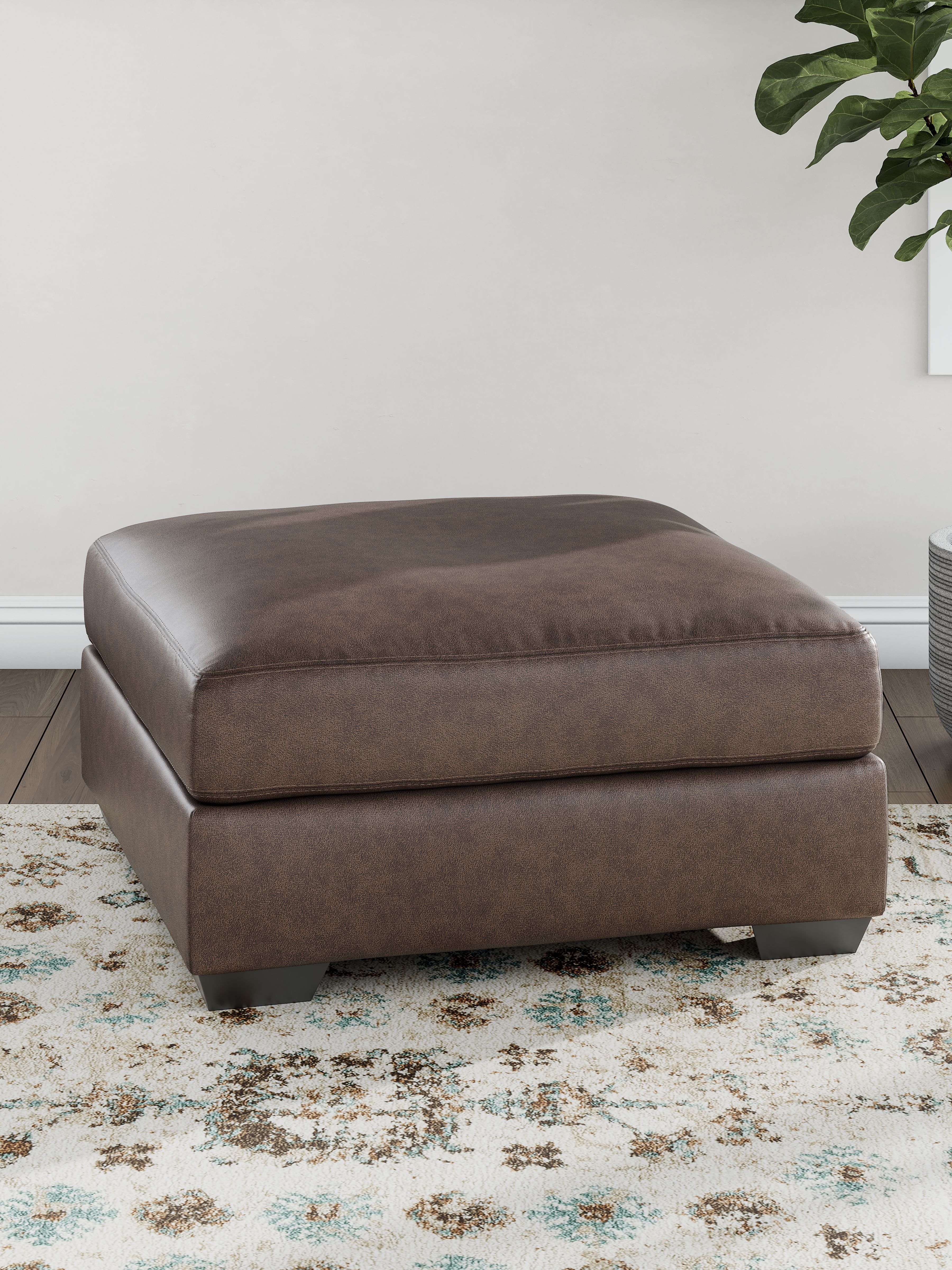 Ashley Furniture WillowBend - Oversized Accent Ottoman - Umber - Image 2
