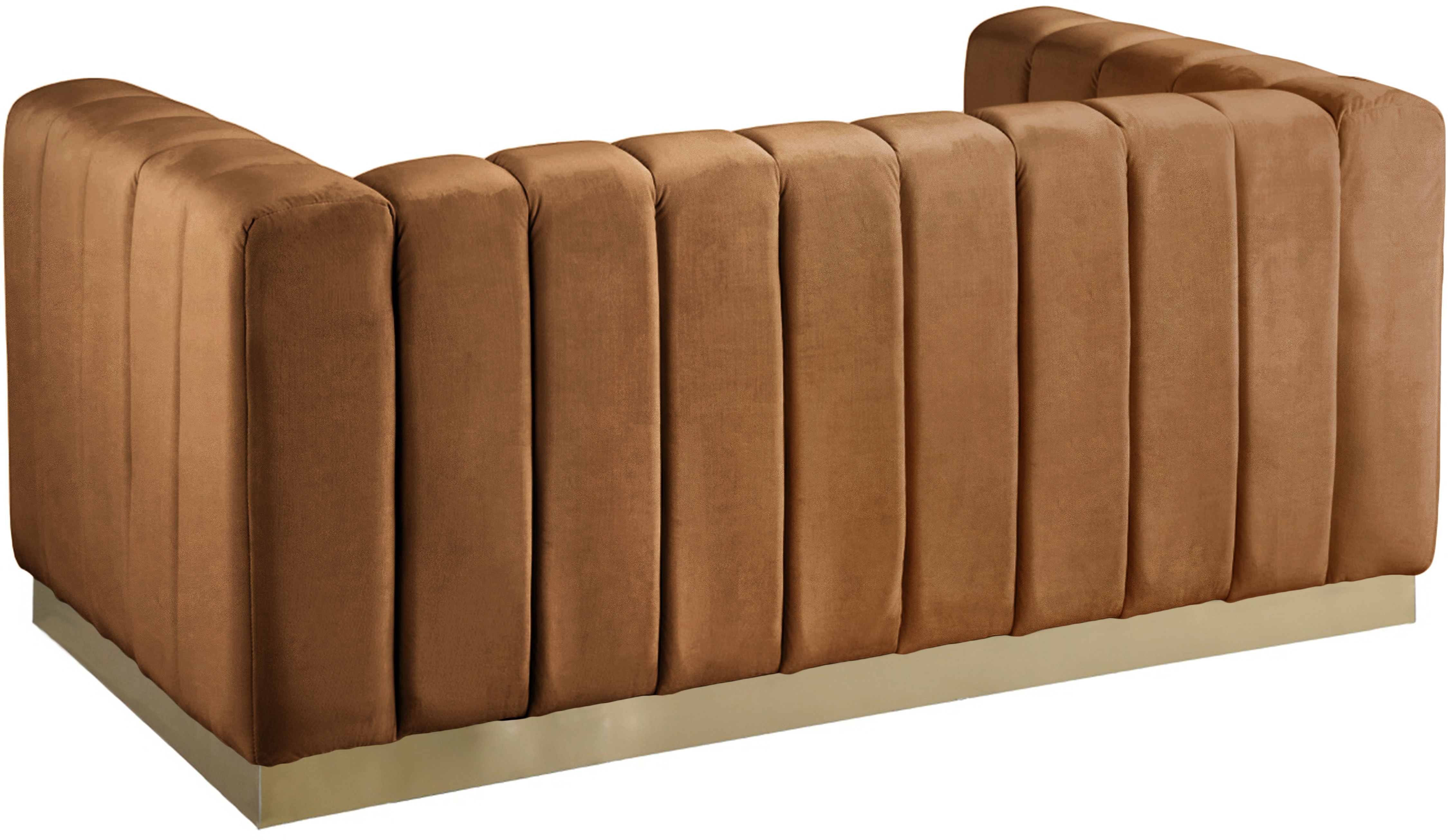 Marlon - Loveseat - Saddle