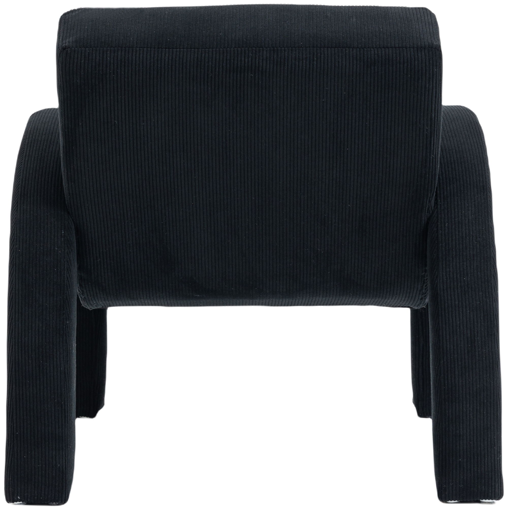 Corduroy - Accent Chair - Black