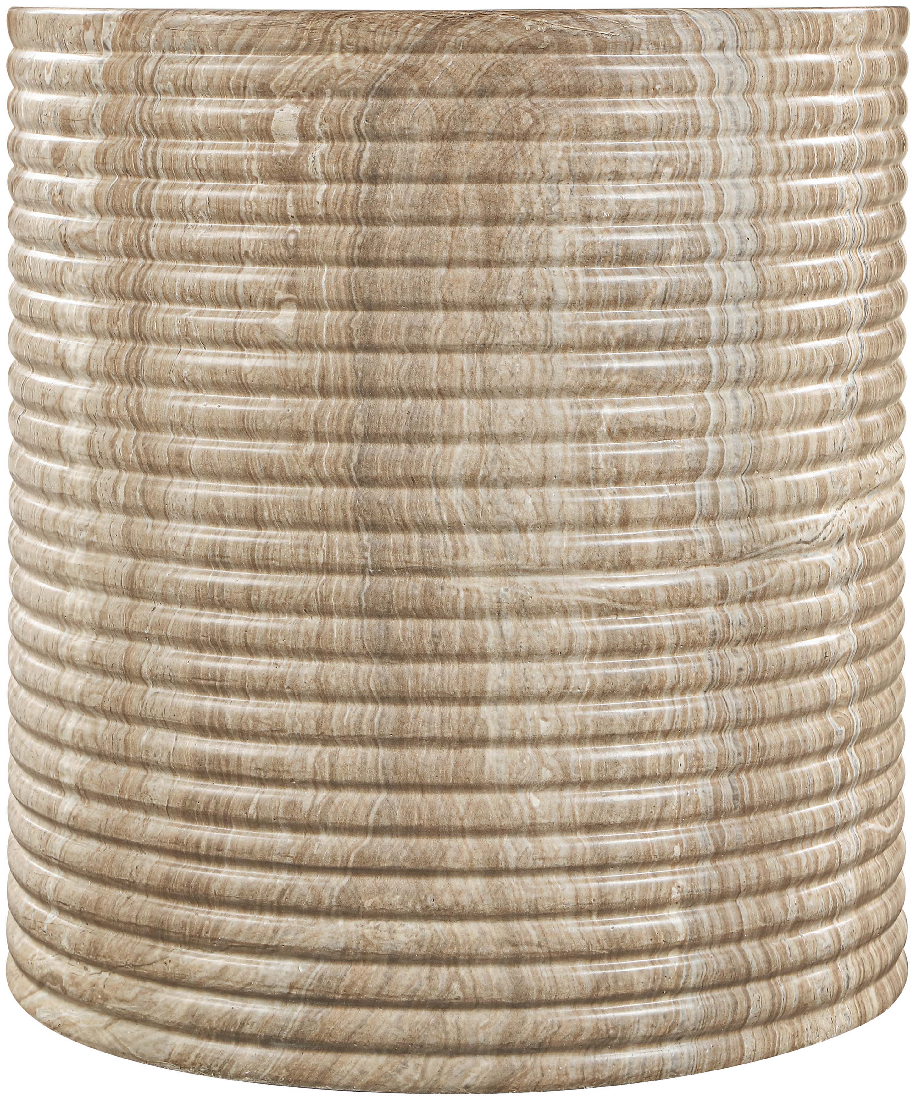 Rapallo - Concrete Indoor/Outdoor End Table - Beige