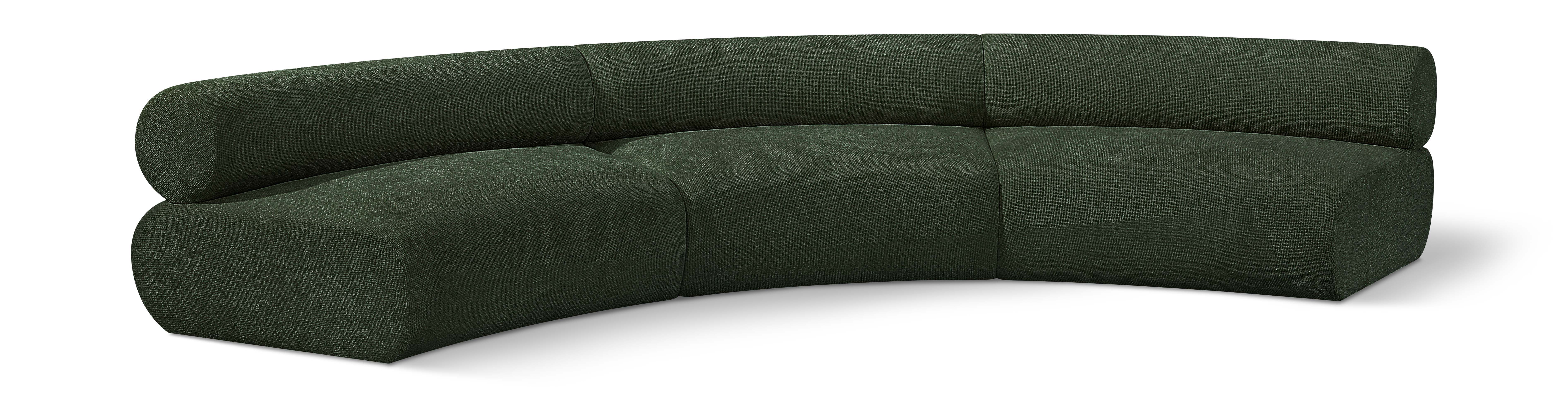 Bale - 3 Piece Modular Sofa - Green