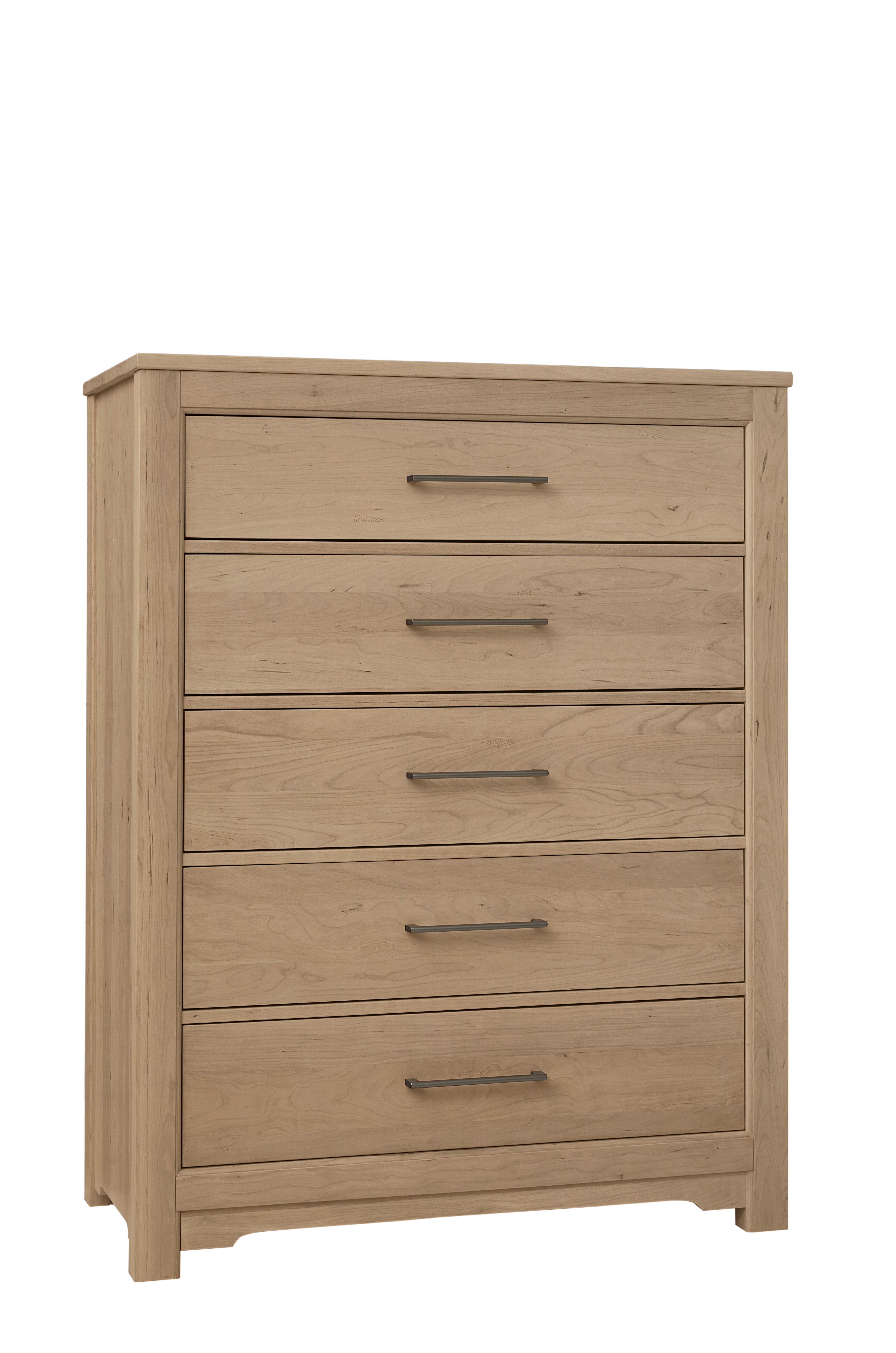 Vaughan-Bassett Crafted Cherry - Chest - 5 Drawers - Bleached Cherry