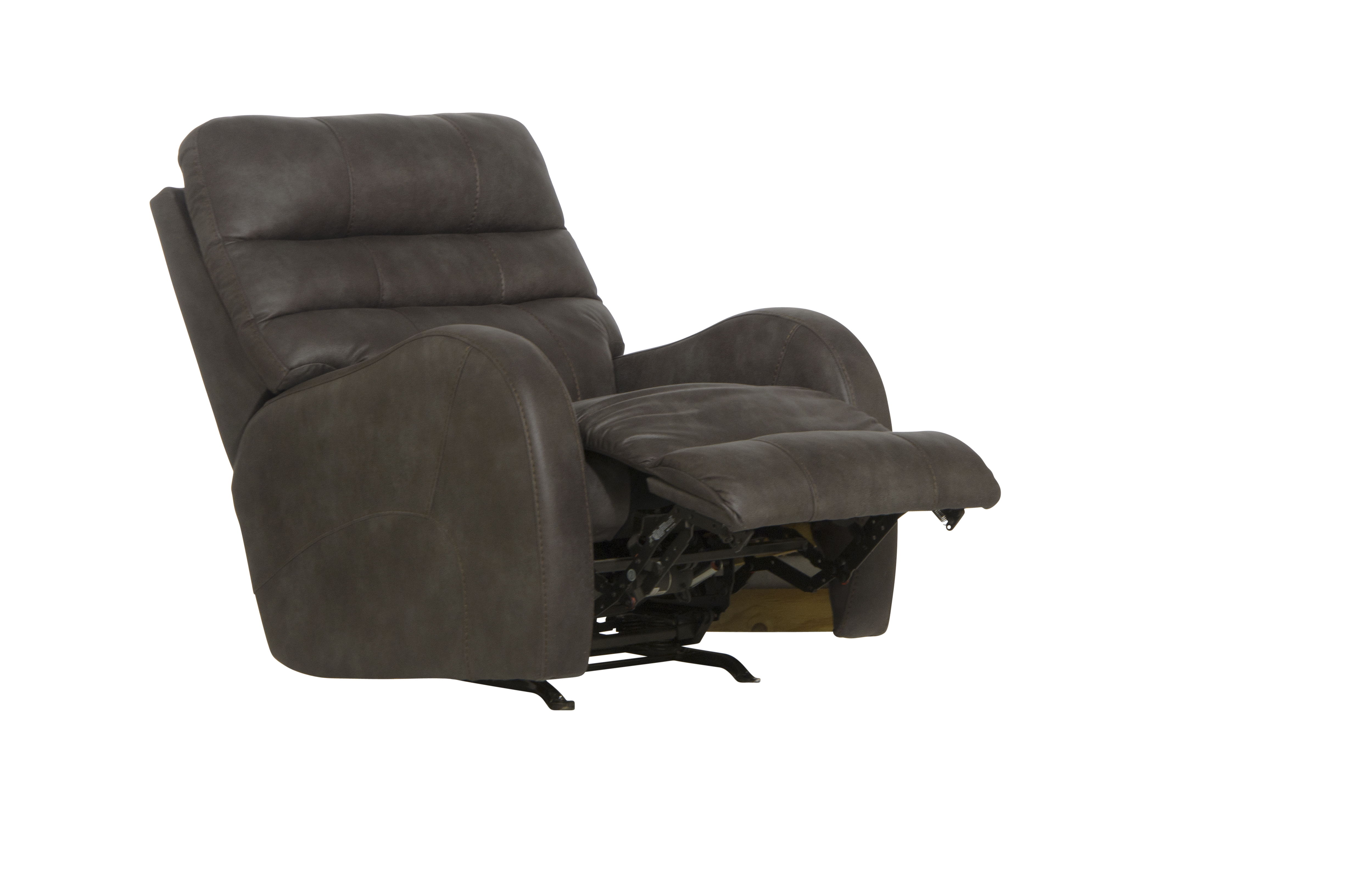 Gadson - Power Rocker Recliner - Steel Gray