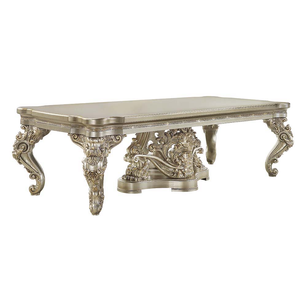 Danae - Dining Table - Champagne & Gold, beige, view 6