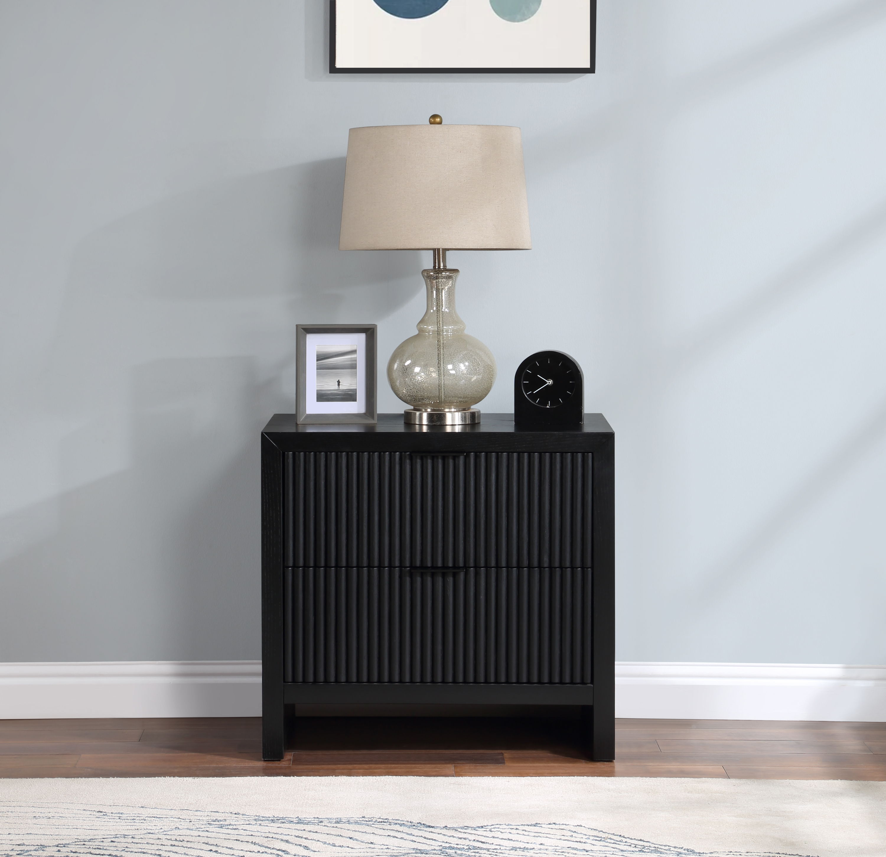 Fairfax - Night Stand - Black