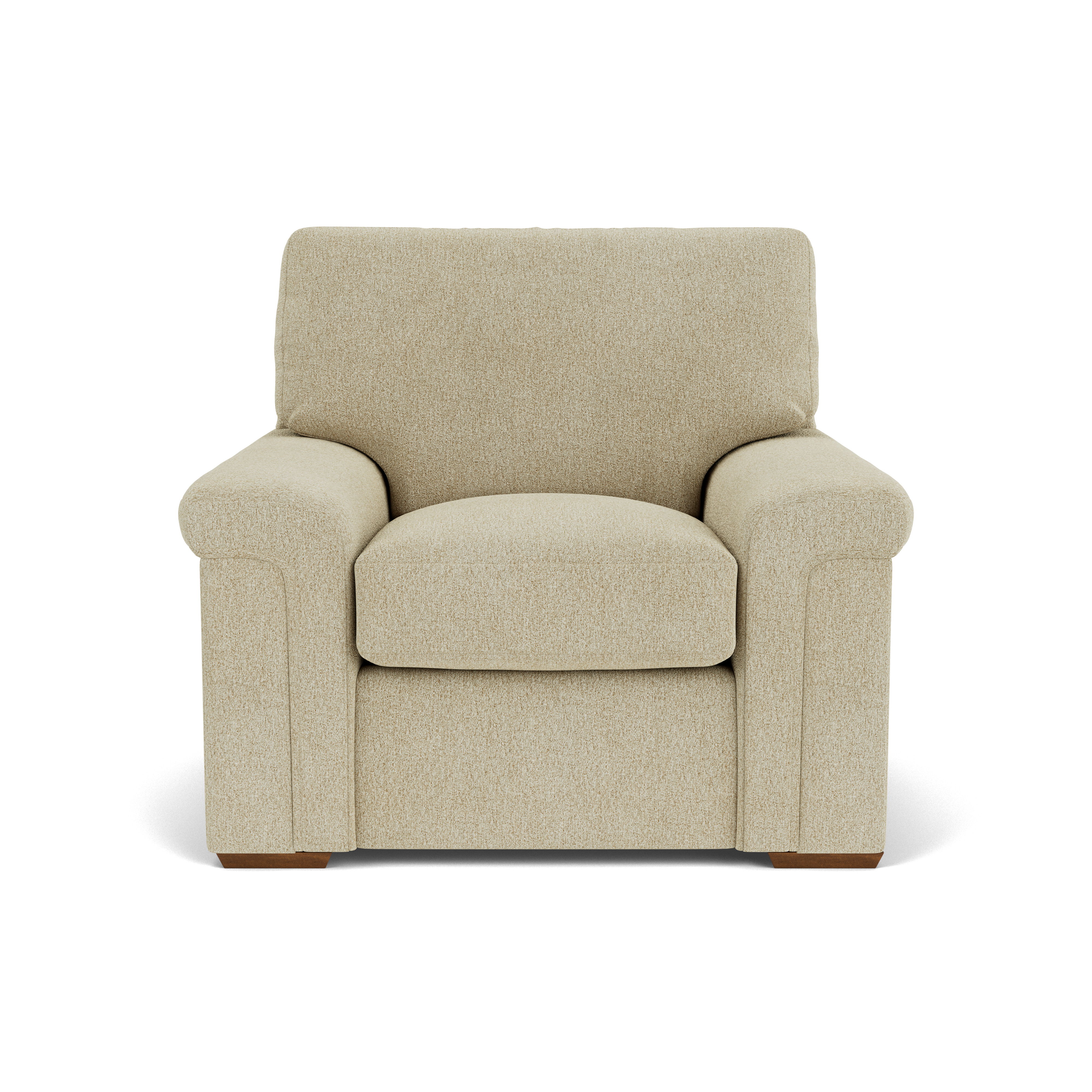 Blanchard - Fabric Chair, dark brown, view 4