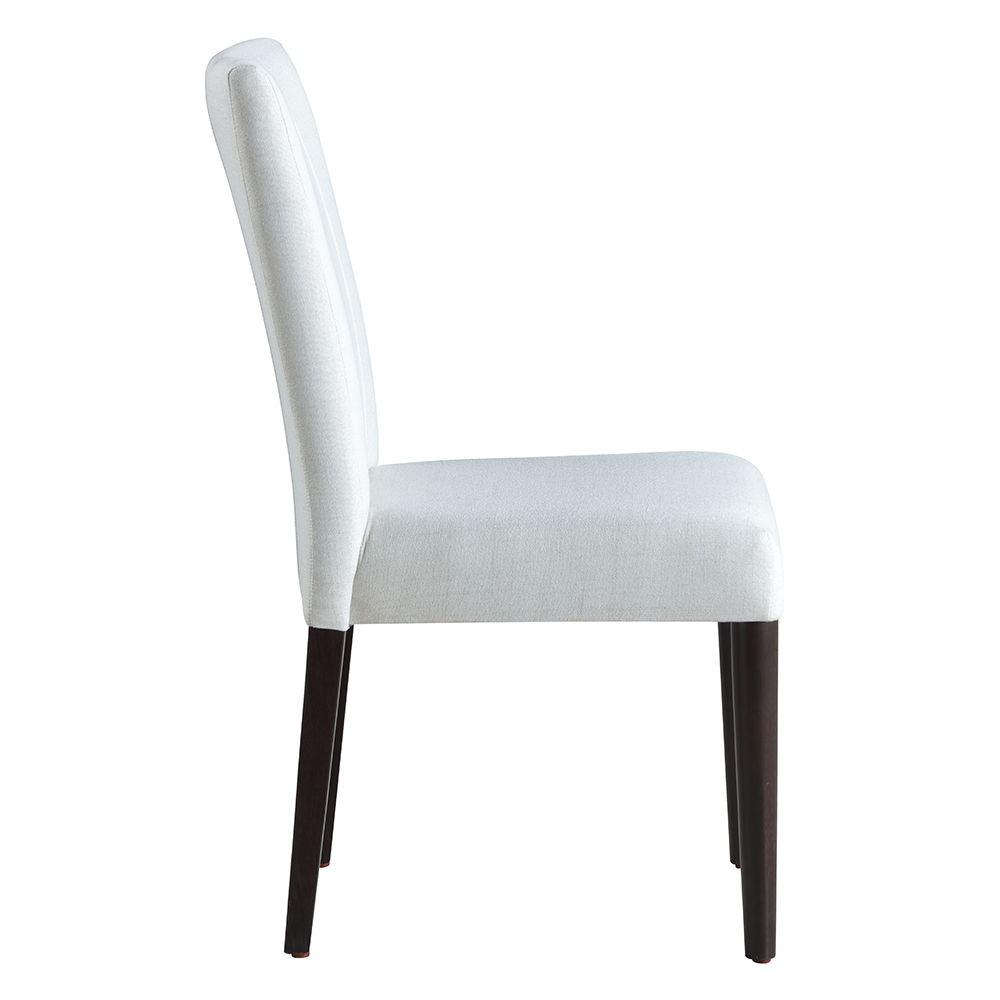Carena - Side Chair (Set of 2) - White & Brown, white, view 2