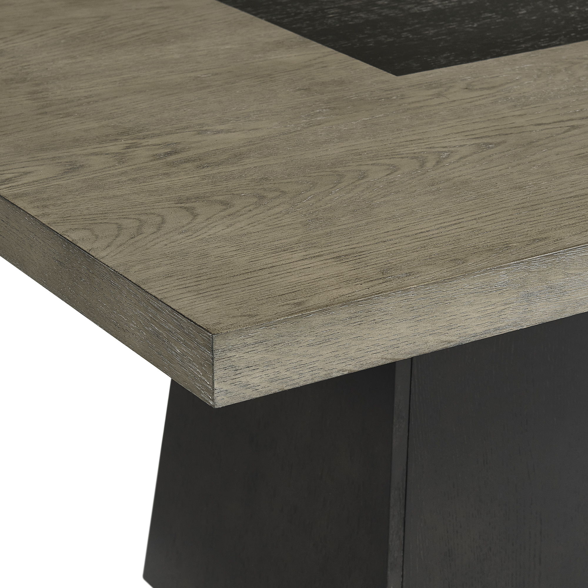 Jemma - Coffee Table - Gray / Dark Espresso