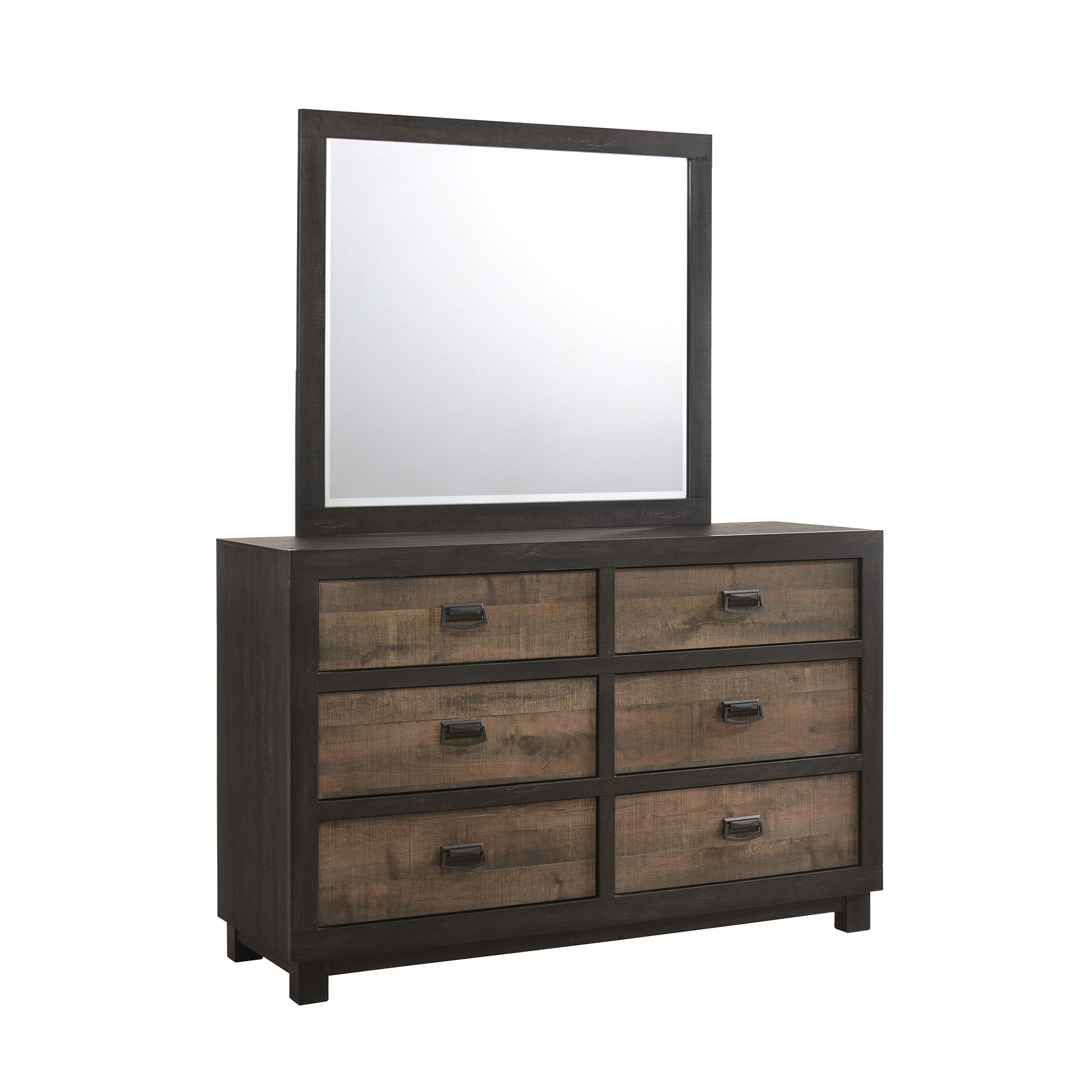 6-Drawer Dresser With Mirror Set