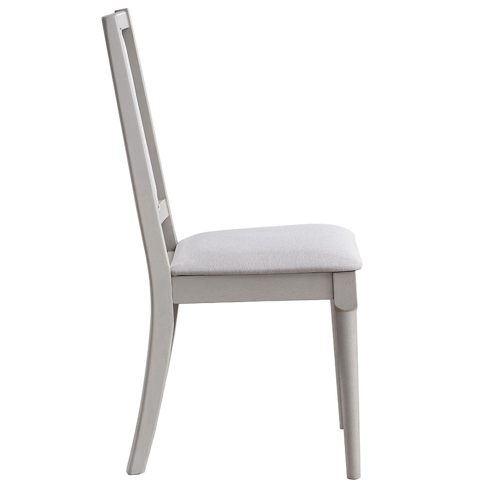 Marta - Side Chair (Set of 2) - Beige Linen & Natural, beige, view 2