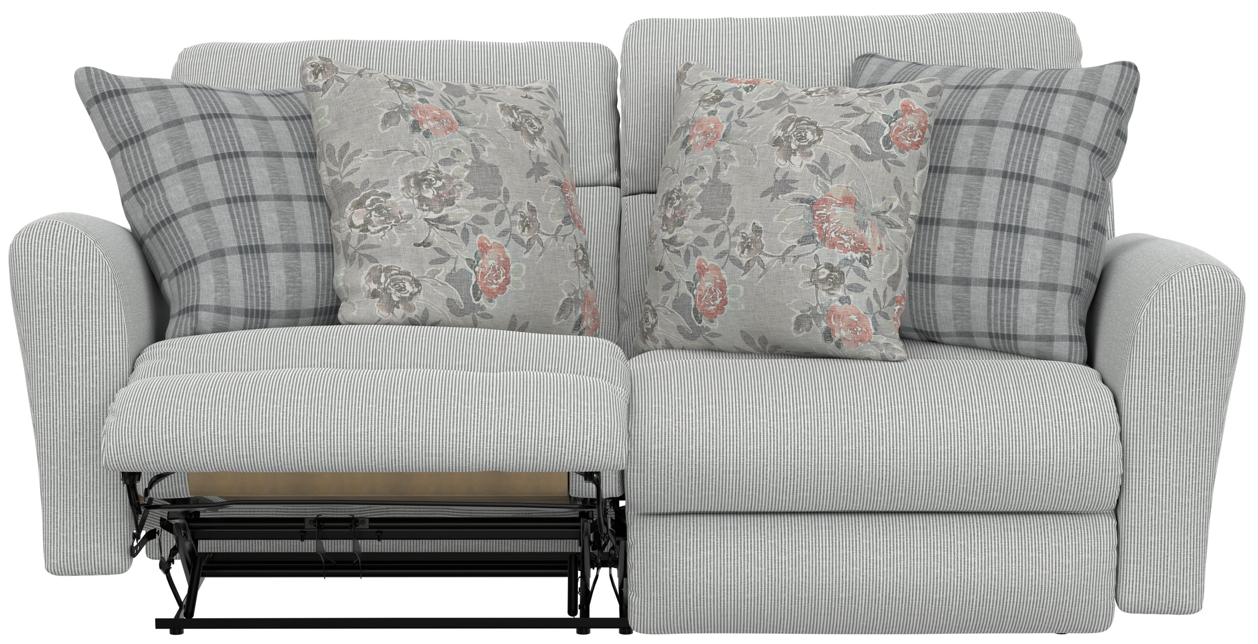 Chappy - Lay Flat Reclining Sofa - Pebble