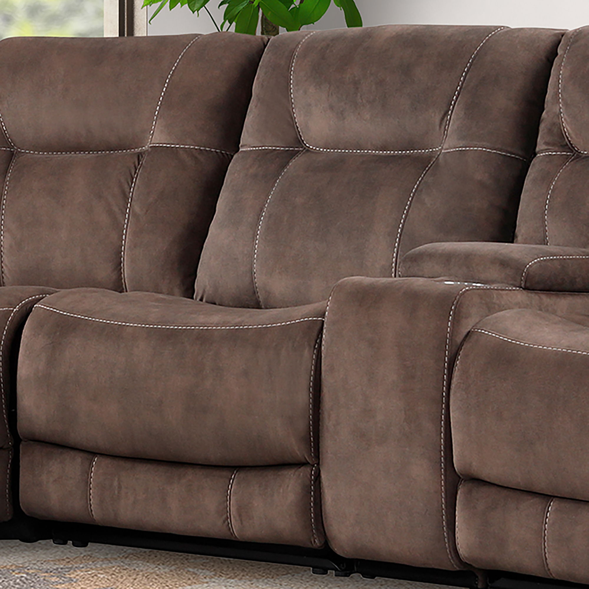 Parker House Cooper - Armless Chair - Shadow Brown