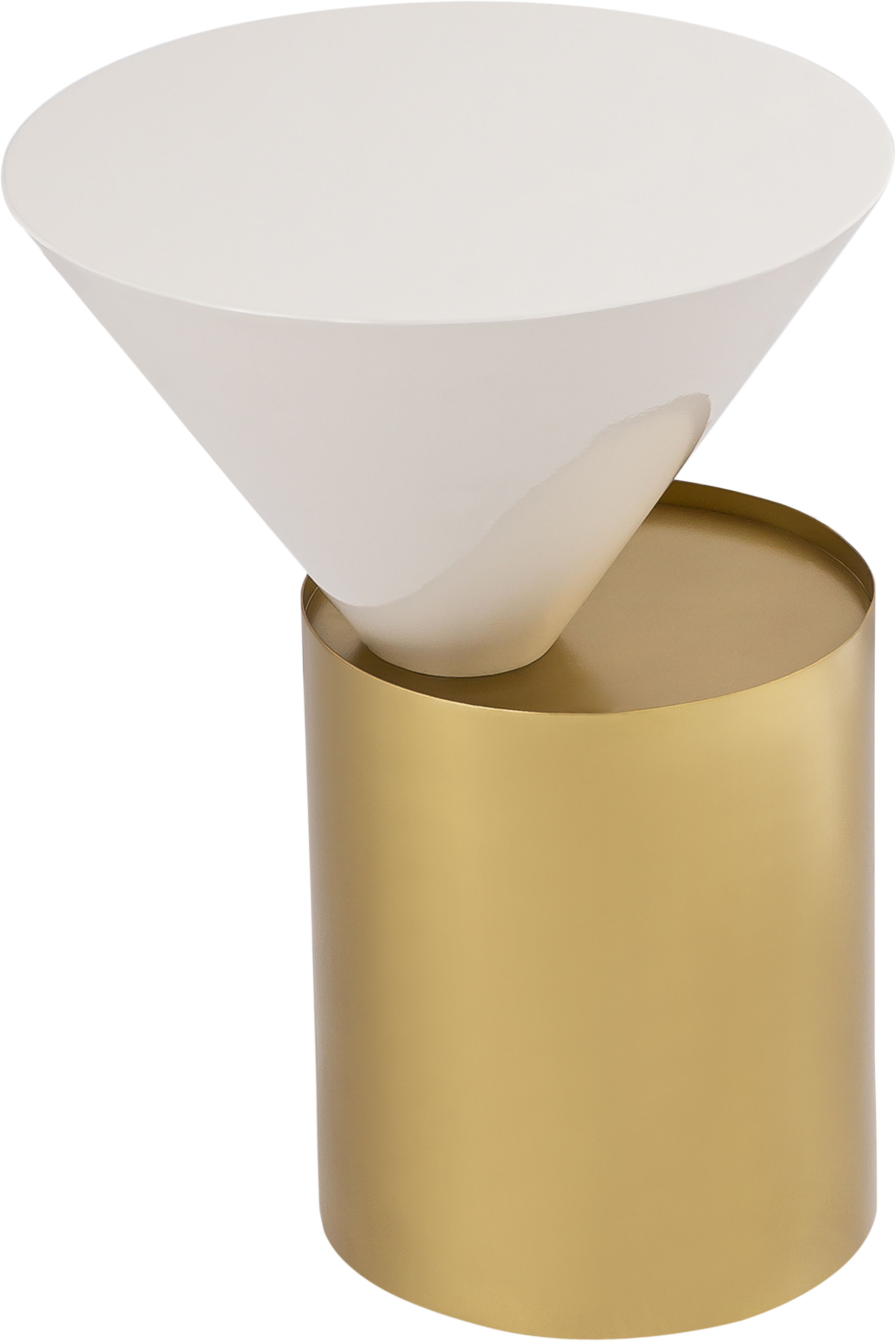 Damon - End Table - White