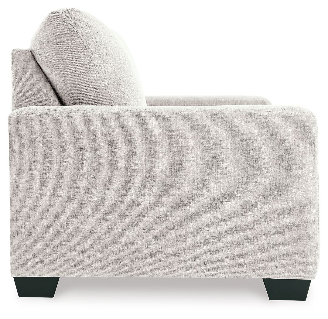 Ashley Furniture Rannis - Twin Sofa Sleeper - Snow - Image 6