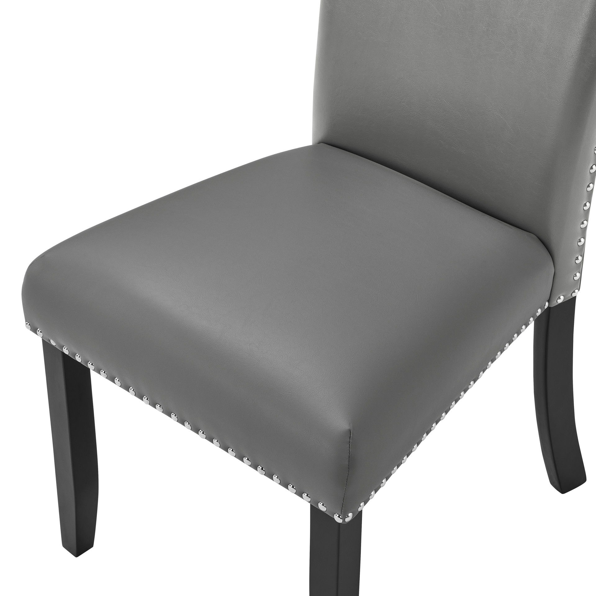 Lyra - Dining Chair (Set of 2) - Gray, dark gray, view 5