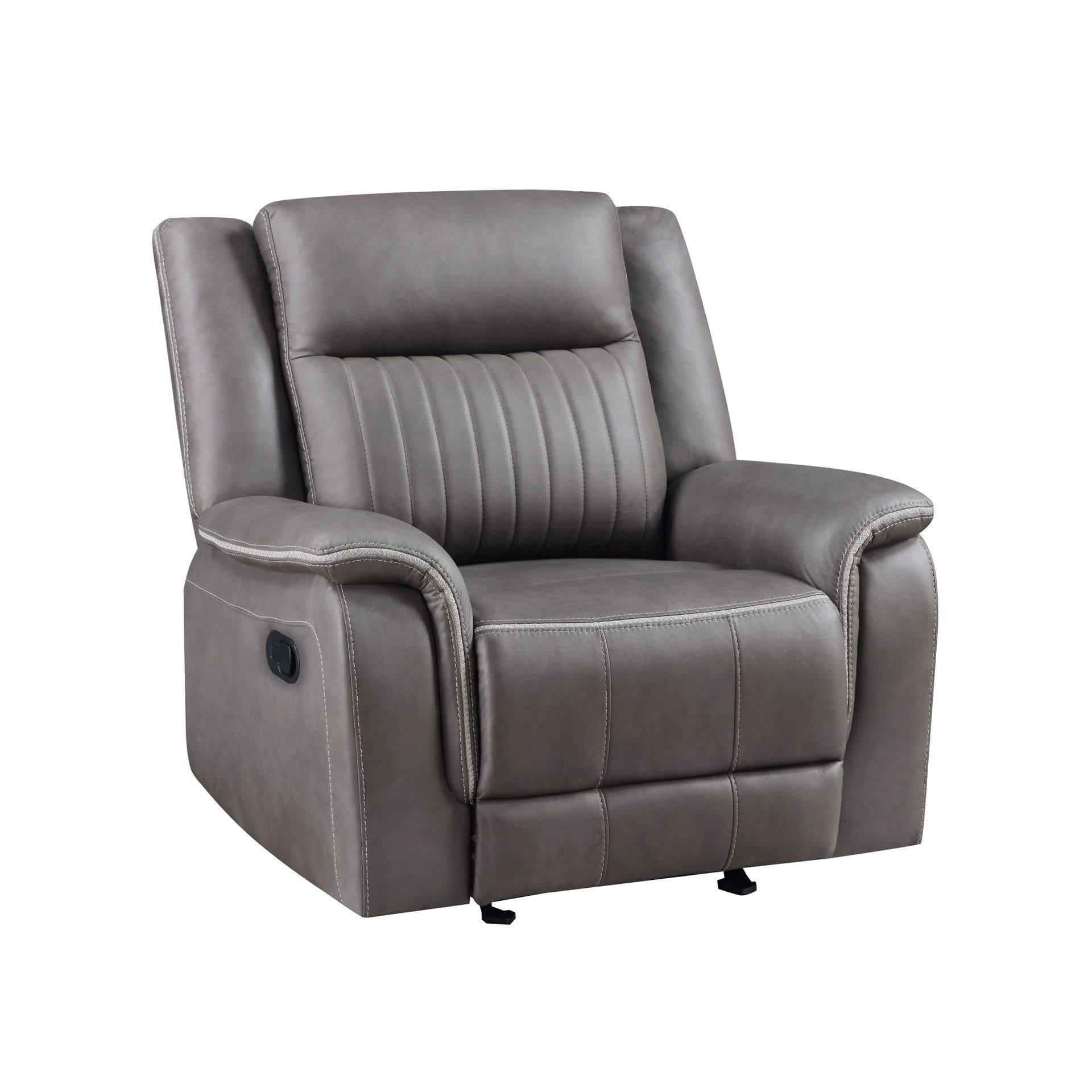 Enzo - Glider Recliner - Gray