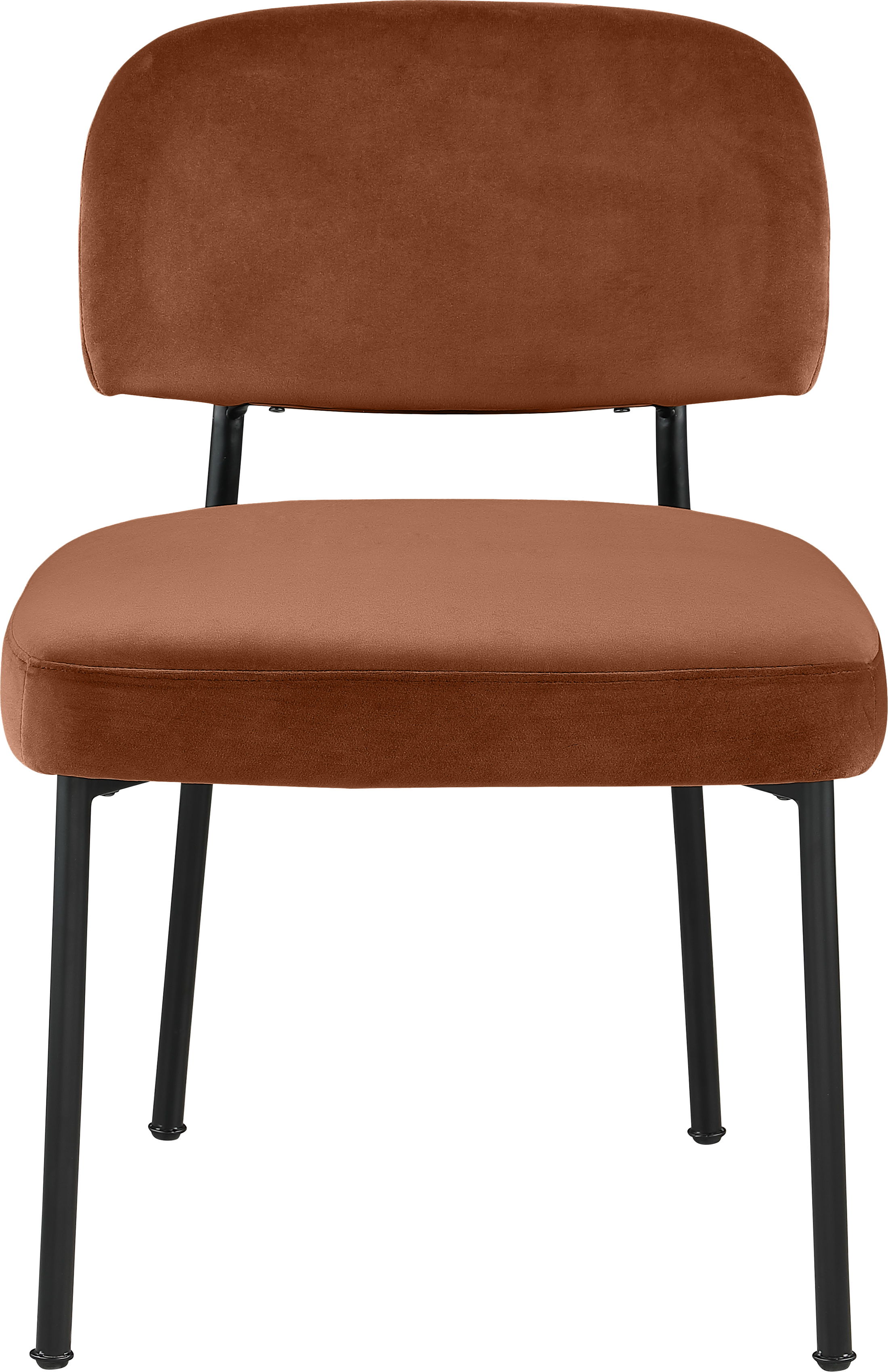 Zarelle - Performance Fabric Upholstered Dining Chair (Set of 2) - Cognac
