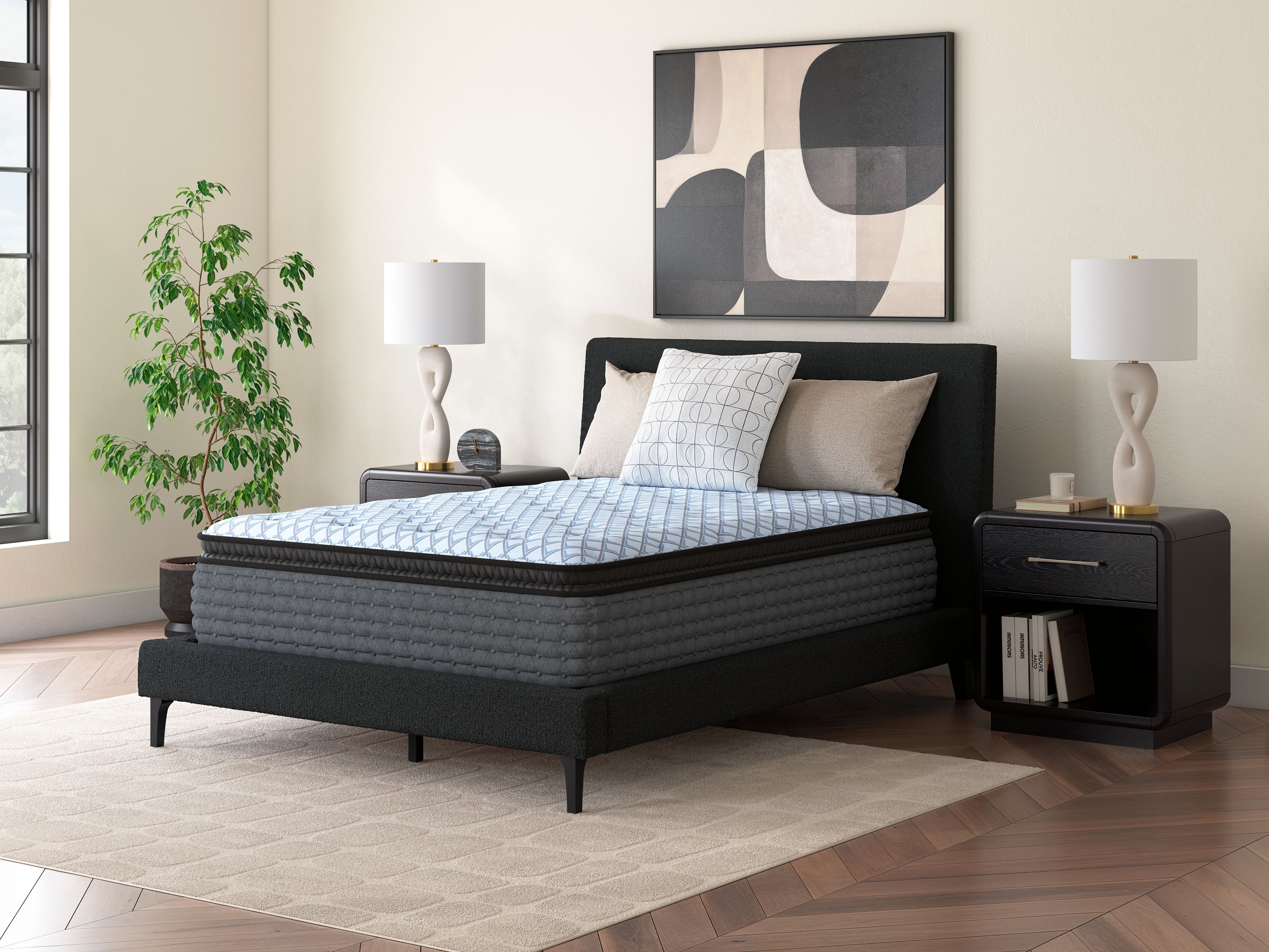 Ashley Furniture Destin Cove PT - King Mattress - Blue - Image 2