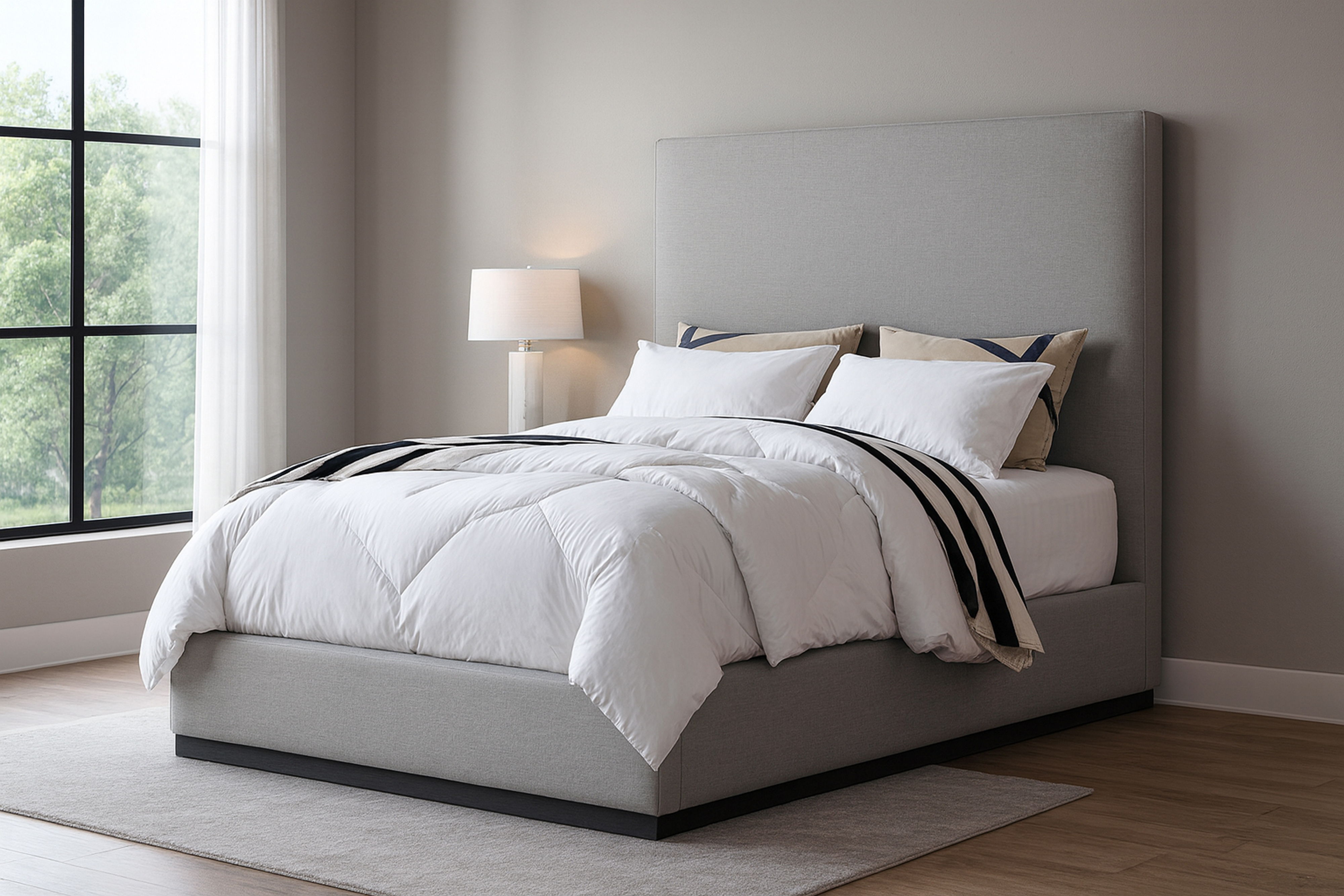 Alfie - Full Bed - Gray