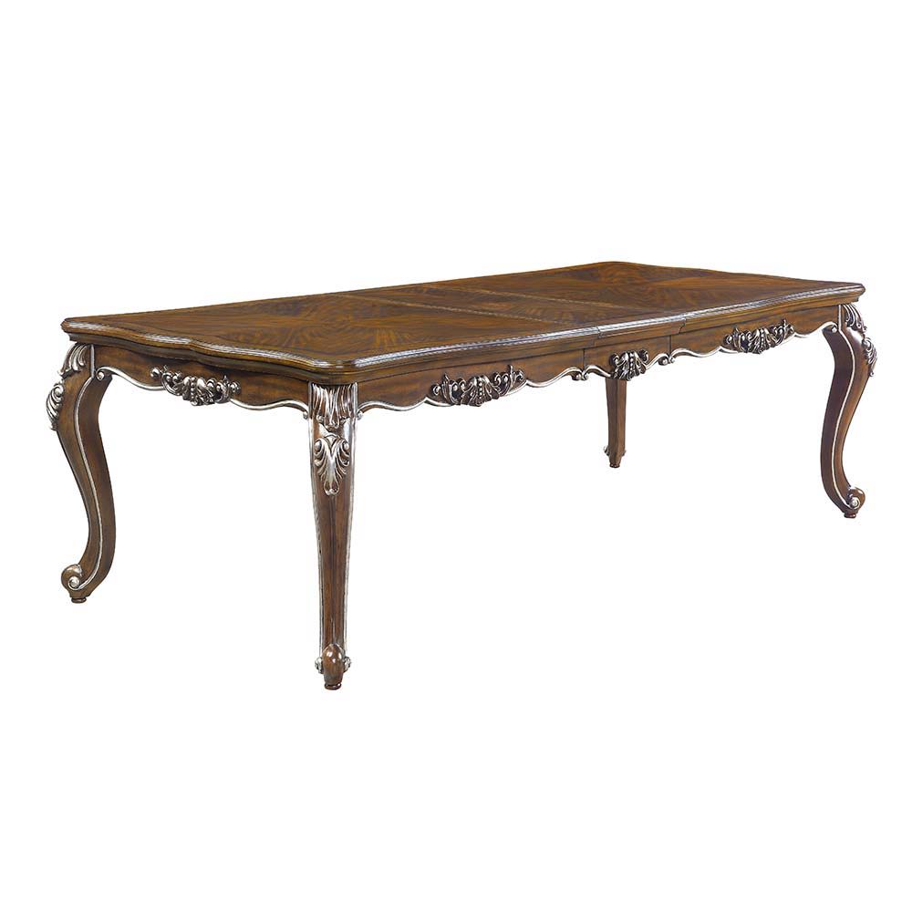 Latisha - Dining Table - Antique Oak, dark brown, view 7