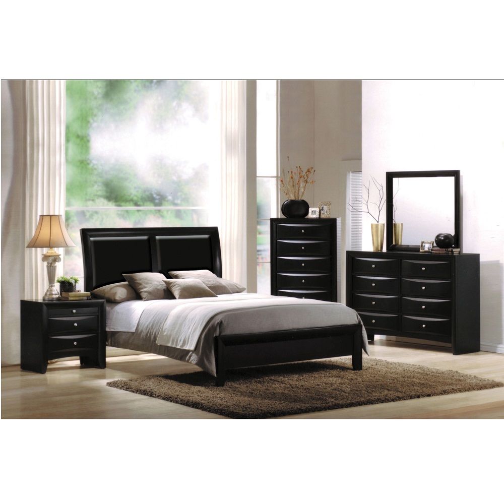 Ireland - 59" Dresser - Black, black, view 6