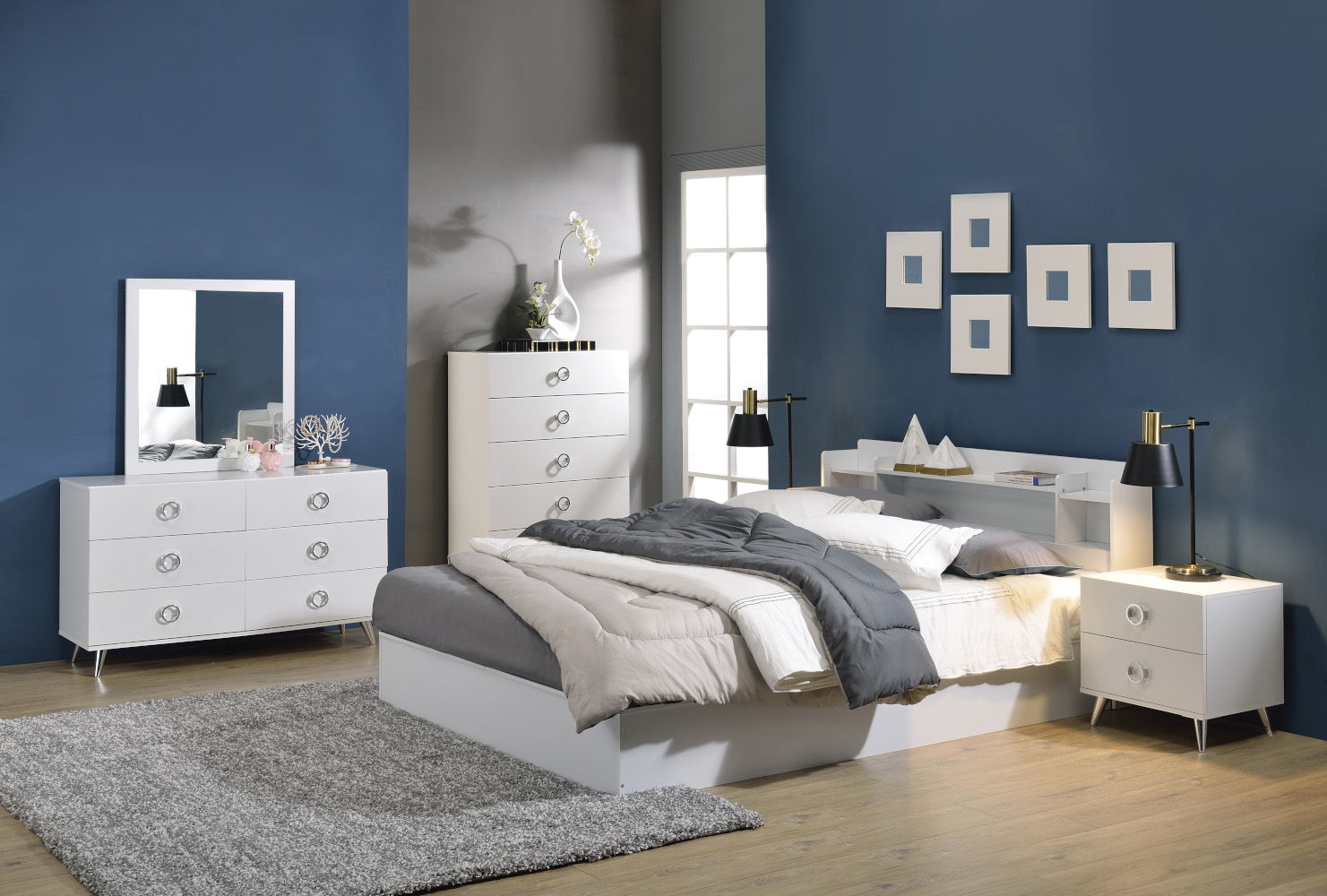 Perse - Dresser - White, white