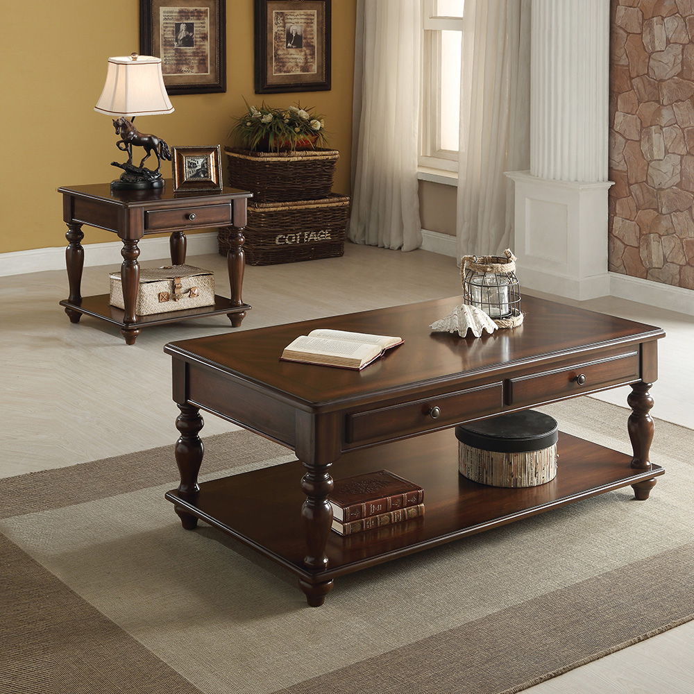 Farrel - Coffee Table With Lift Top - Walnut, dark brown, view 4