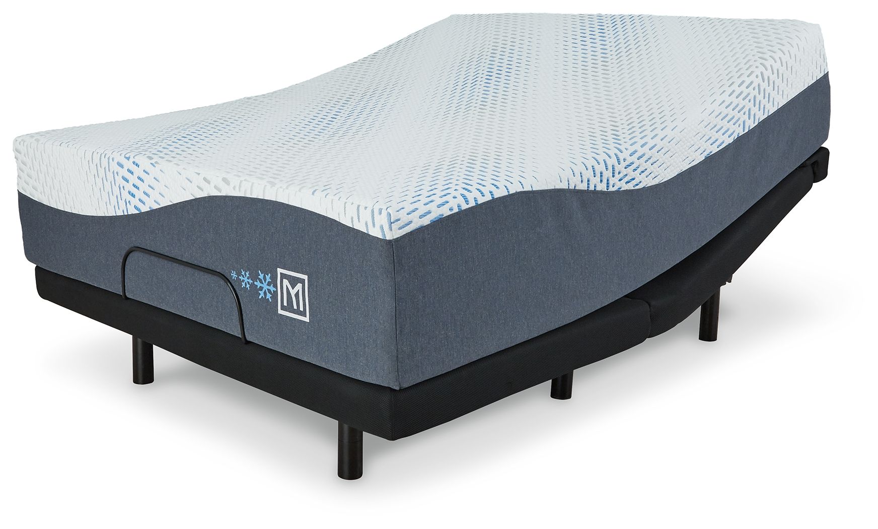 Ashley Furniture Millennium Luxury Plush Gel Latex Hybrid - Luxury Plush Gel Latex Hybrid King Mattress - White - Image 4