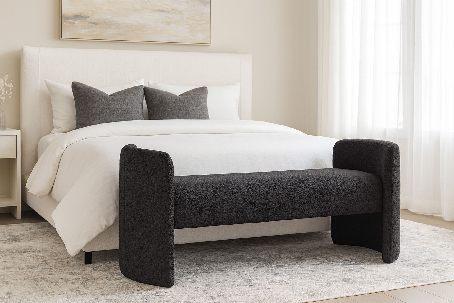 Peyton - Bench - Black