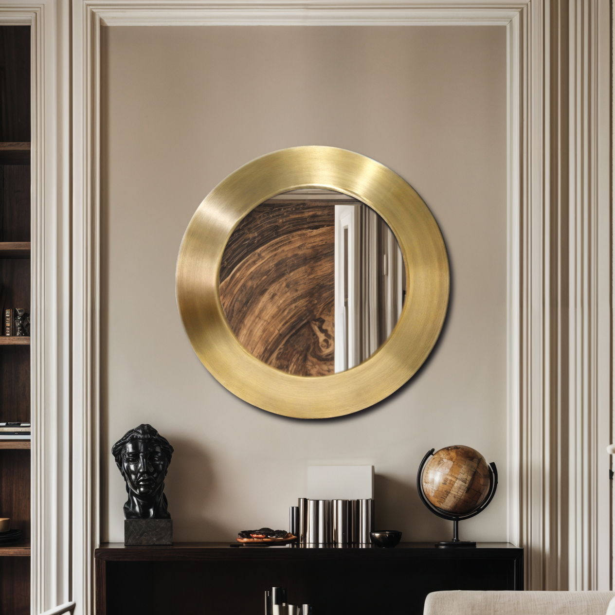 Sphere - 30" Mirror - Gold