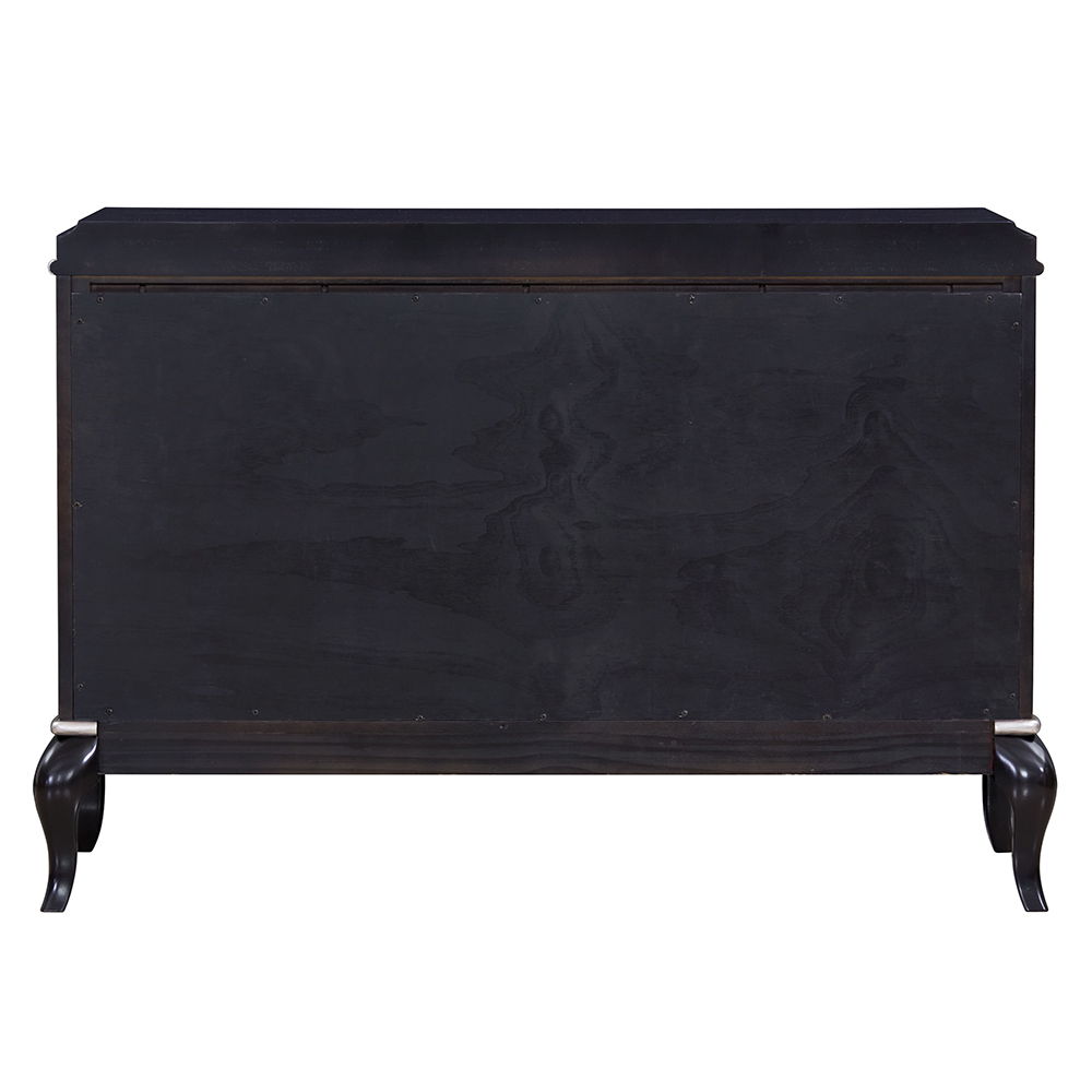 Ashor - Console Cabinet - Black, black, view 2