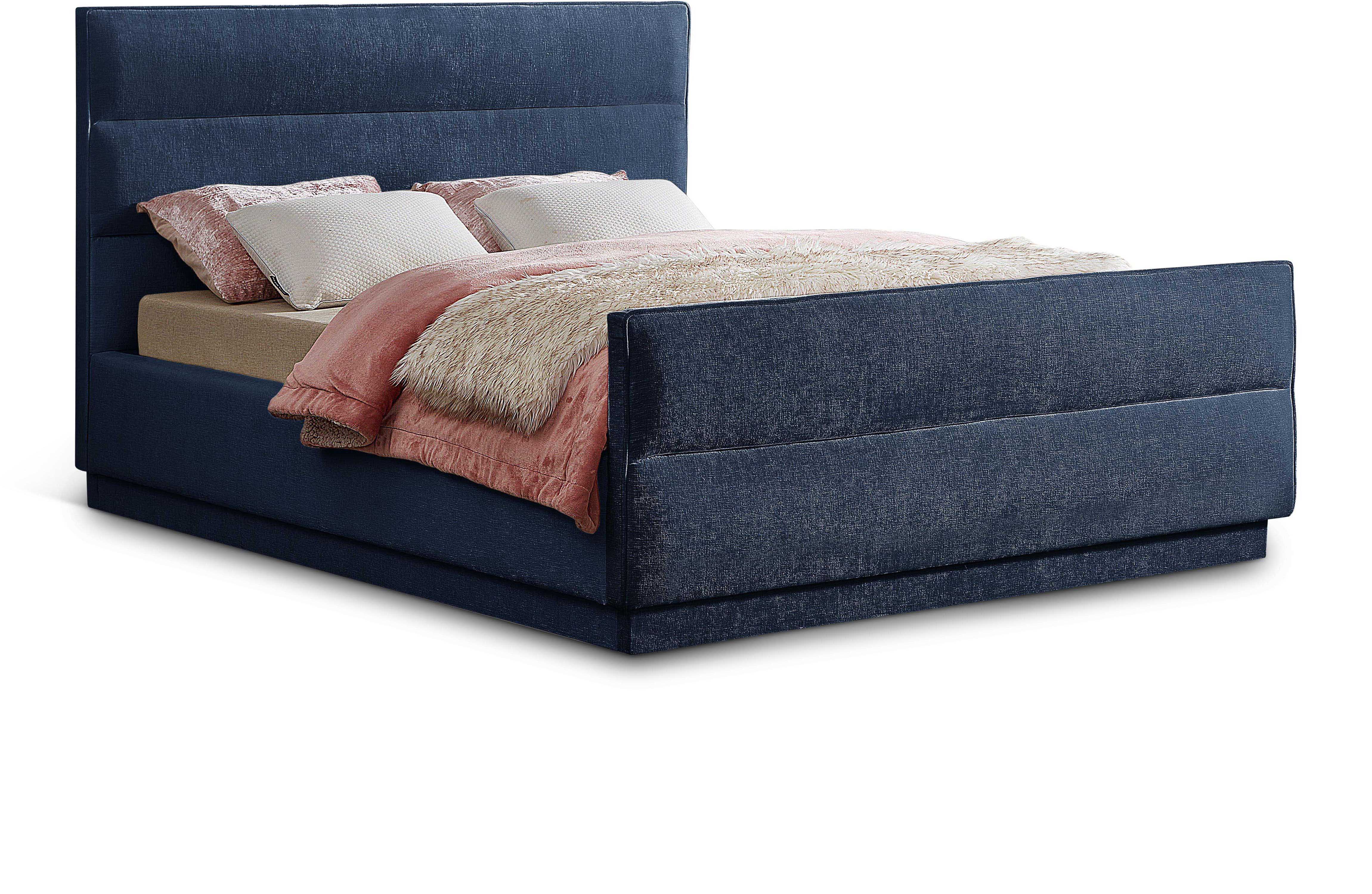 Paxton - Queen Bed - Navy