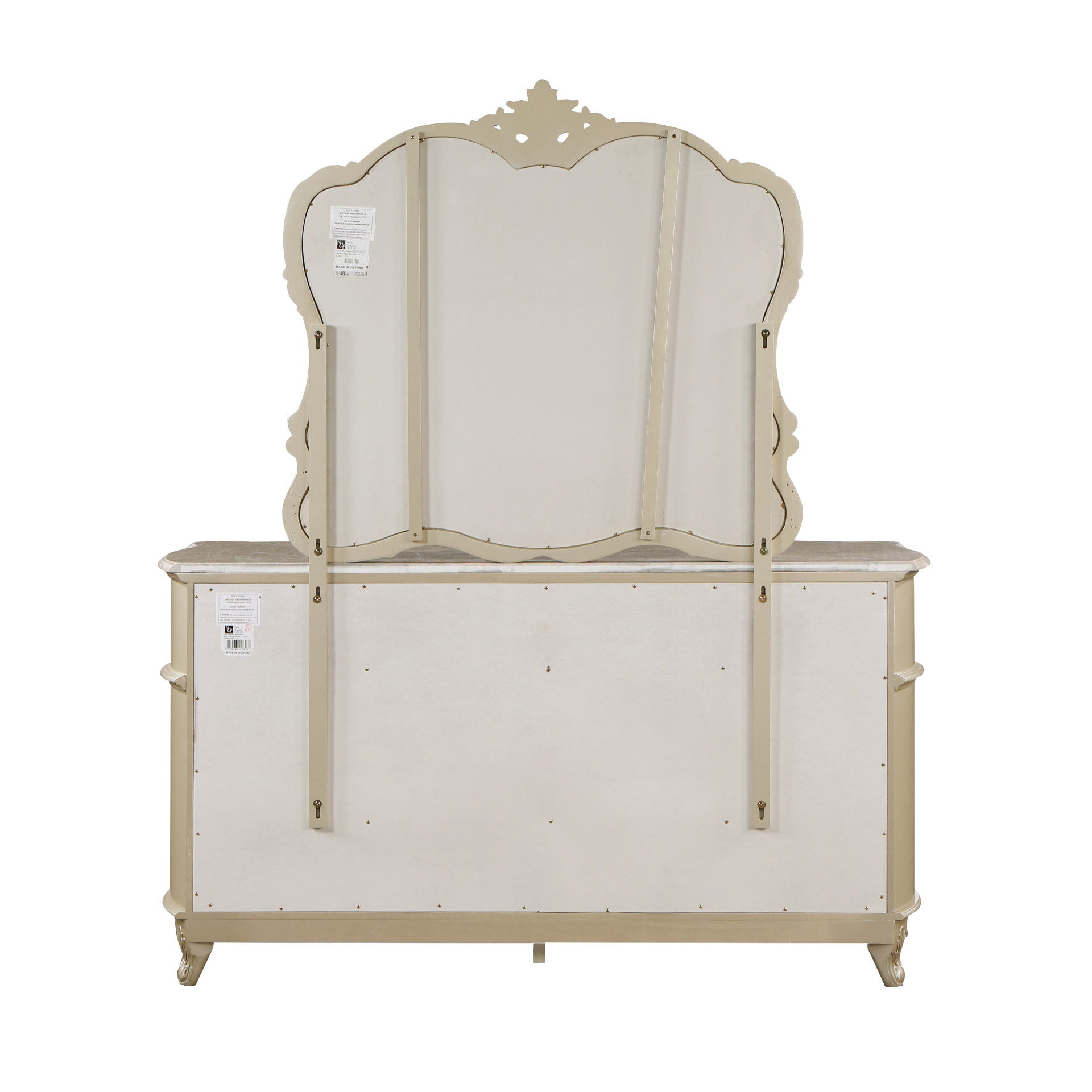 Monique - Mirror - Champagne, beige, view 5
