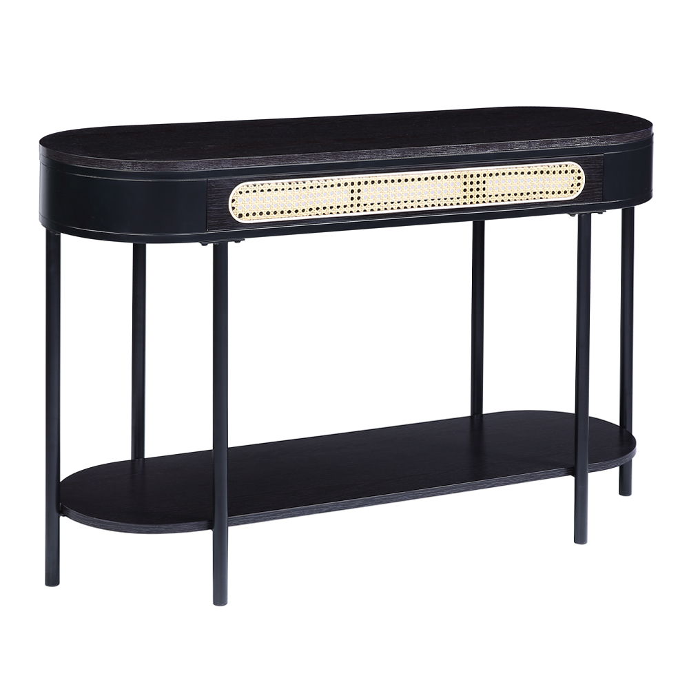 Colson - Sofa Table - Black, black
