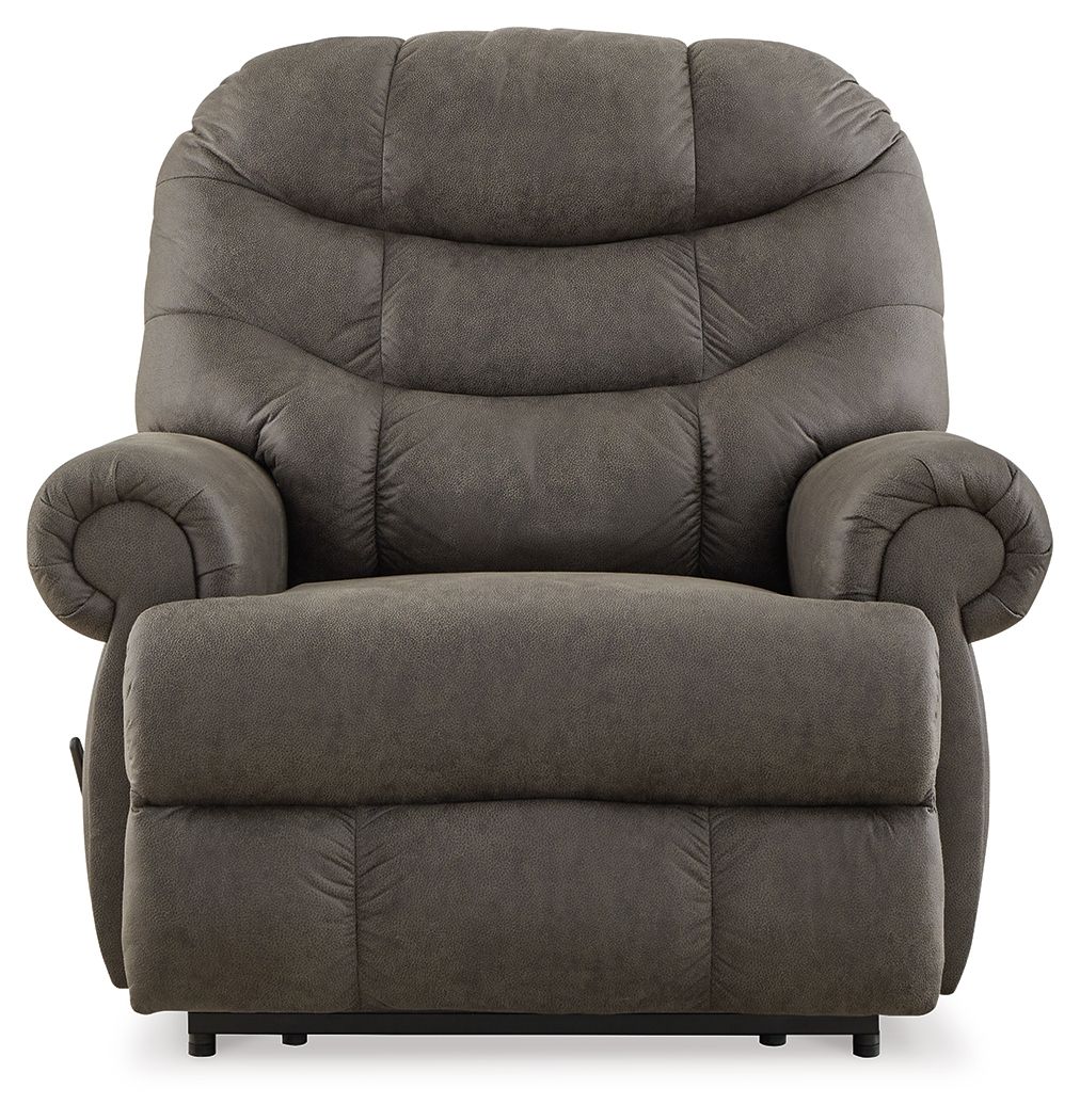 Ashley Furniture Camera Time - Zero Wall Recliner - Gunmetal - Image 4