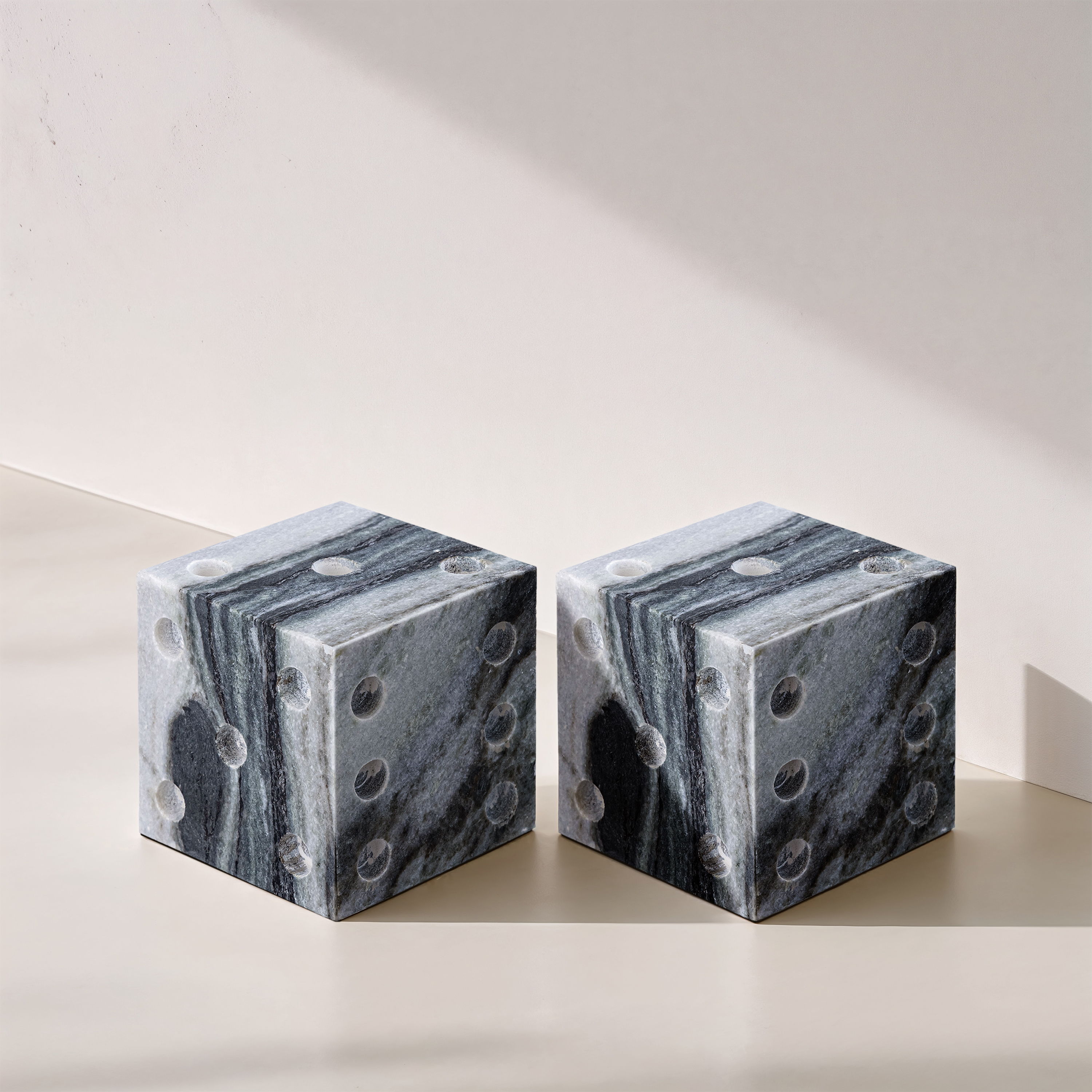 Dice - Marble Decorative - Panda