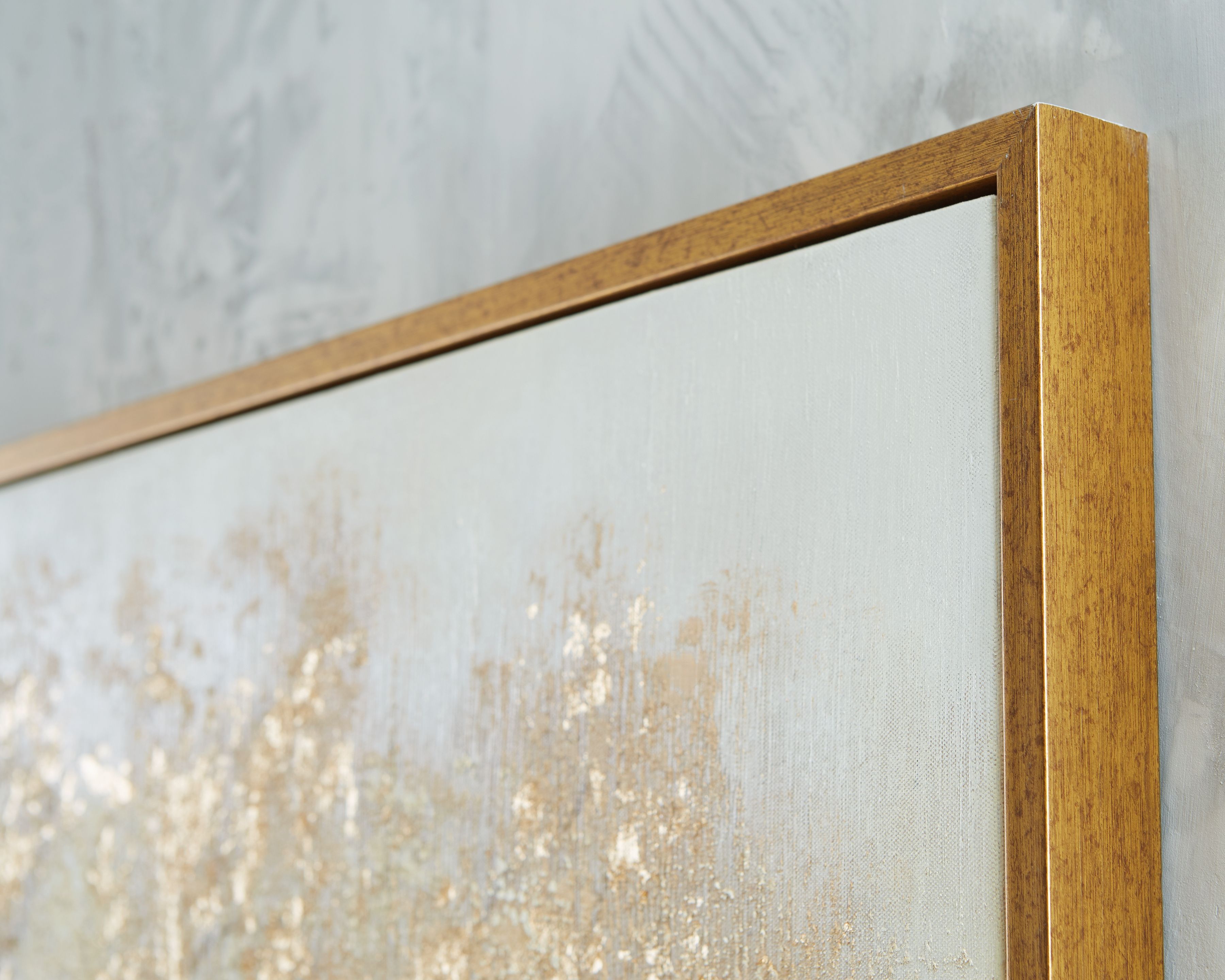 Ashley Furniture Dalewick - Wall Art - Brown / Gray / Gold Finish - Image 5
