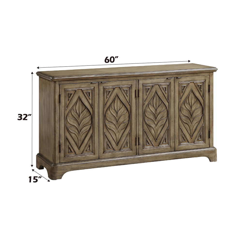 Orana - Console Cabinet - Oak, light brown, view 5
