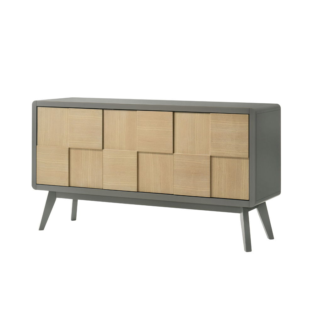 Blayde - Server - Light Gray & Natural, gray