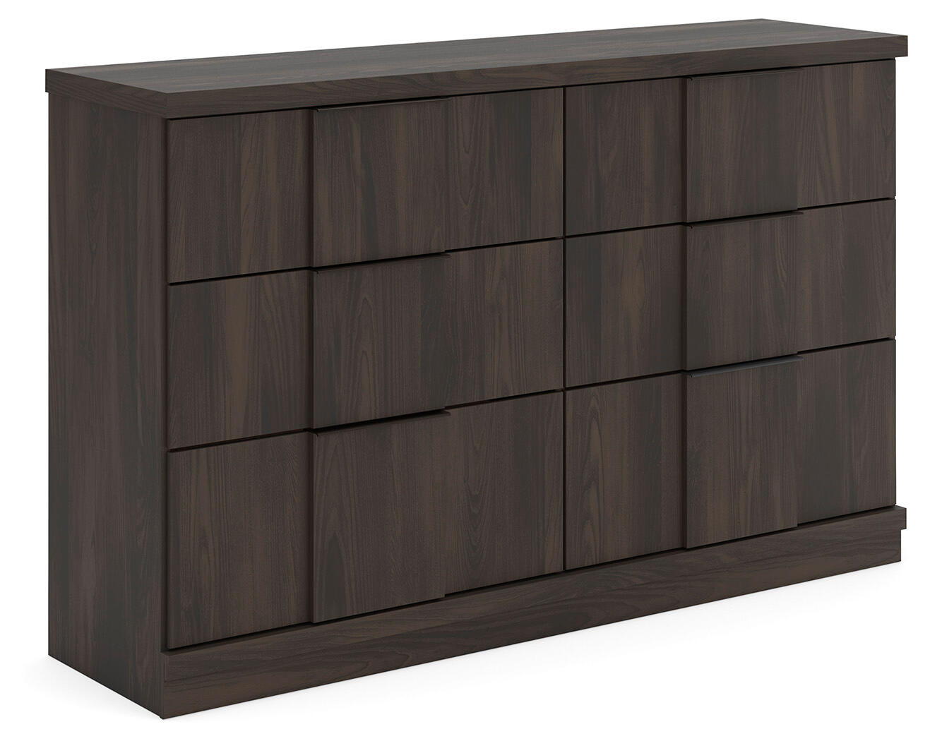 Shaehartin – Six Drawer Dresser – Dark Brown