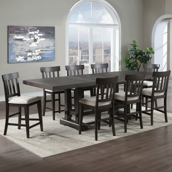 9 Pc · Counter Height Dining Set