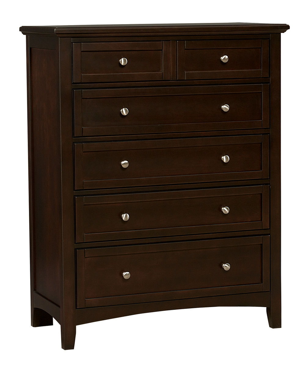 Bonanza - 5-Drawer Storage Chest - Merlot Image