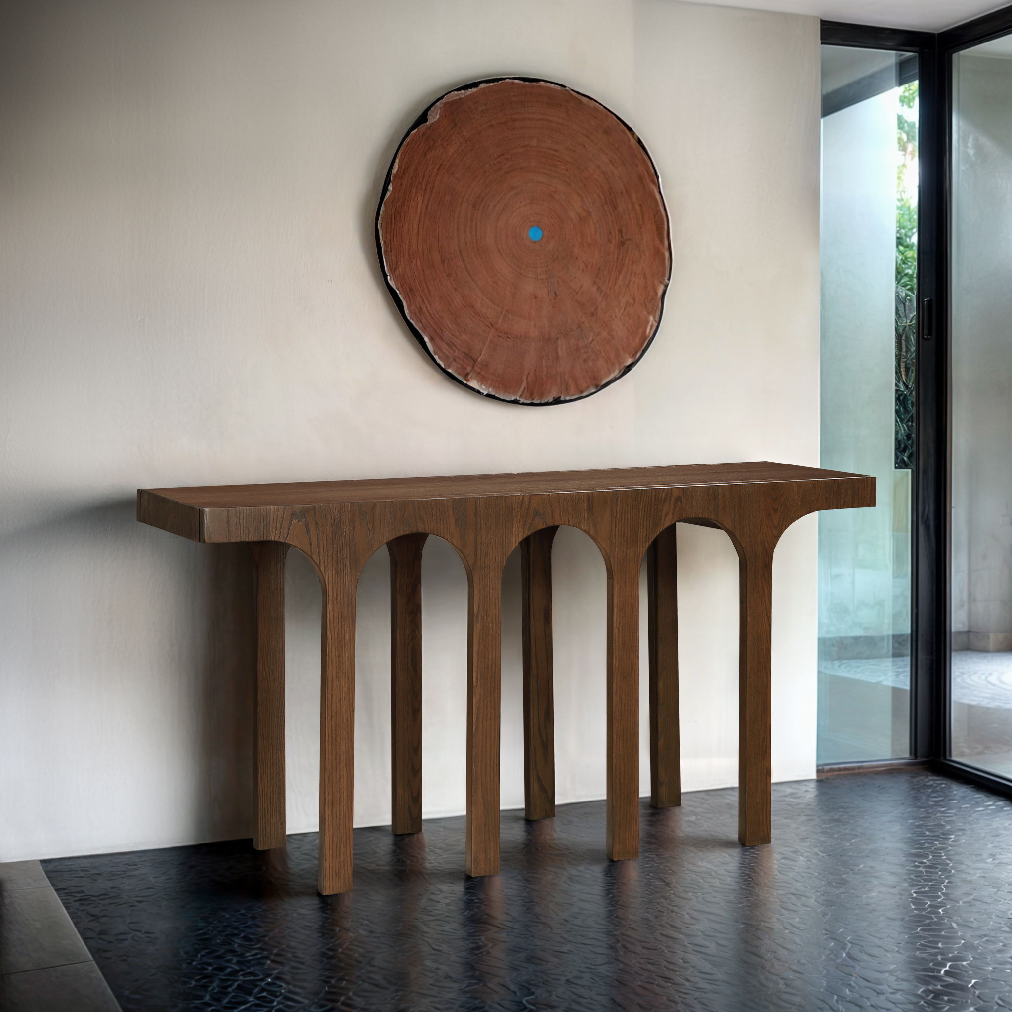 Westfield - Wood Console Table - Brown