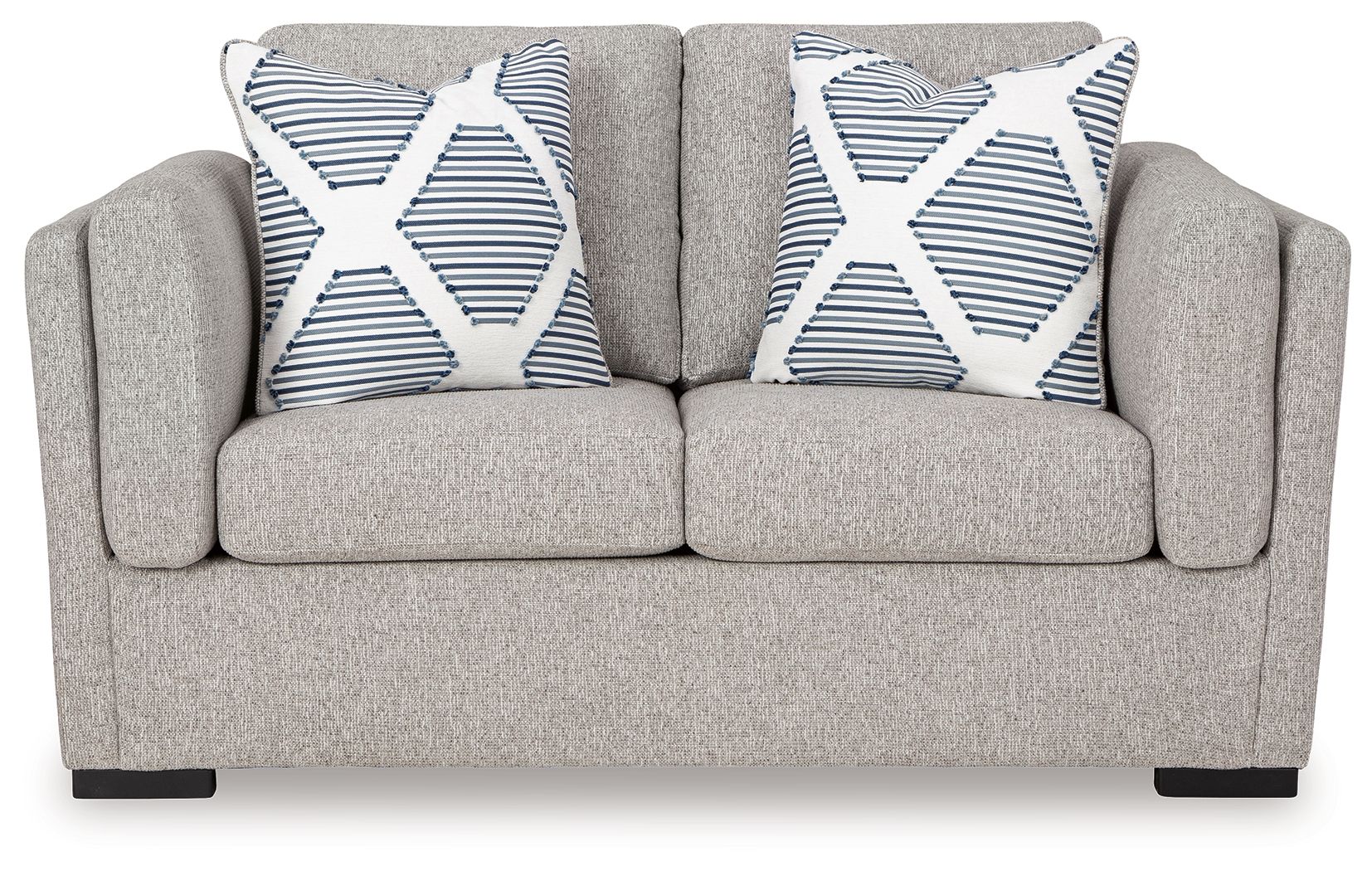 Ashley Furniture Evansley - Loveseat - Pewter - Image 3