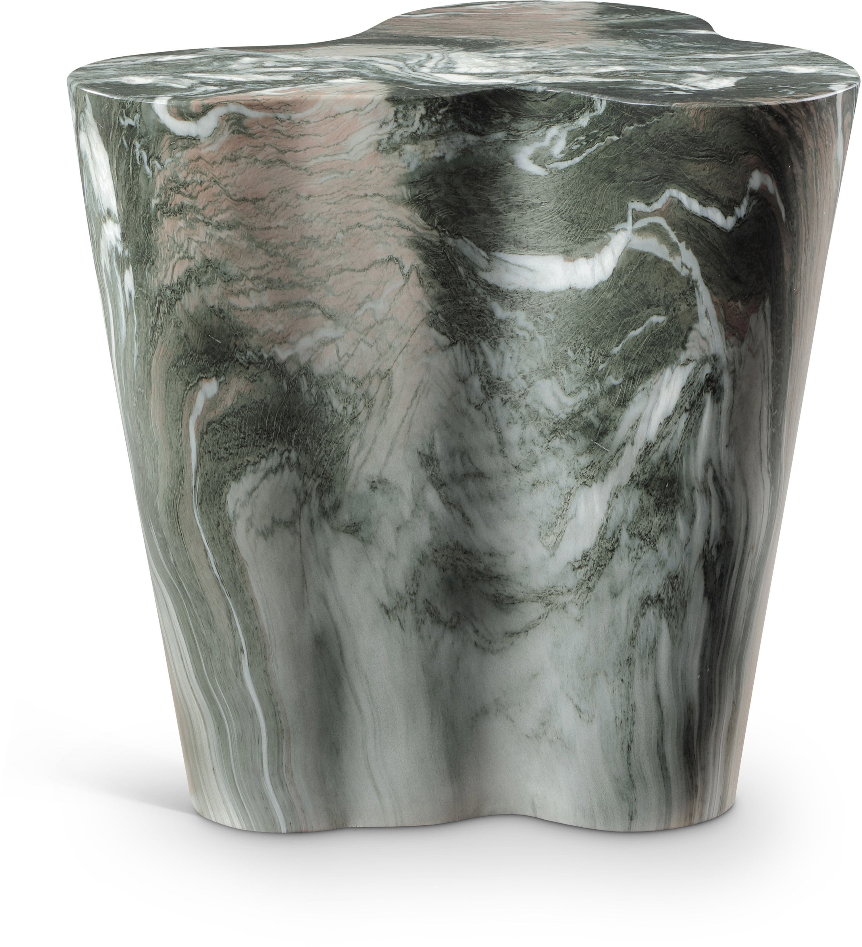 Monza - Concrete End Table - Green